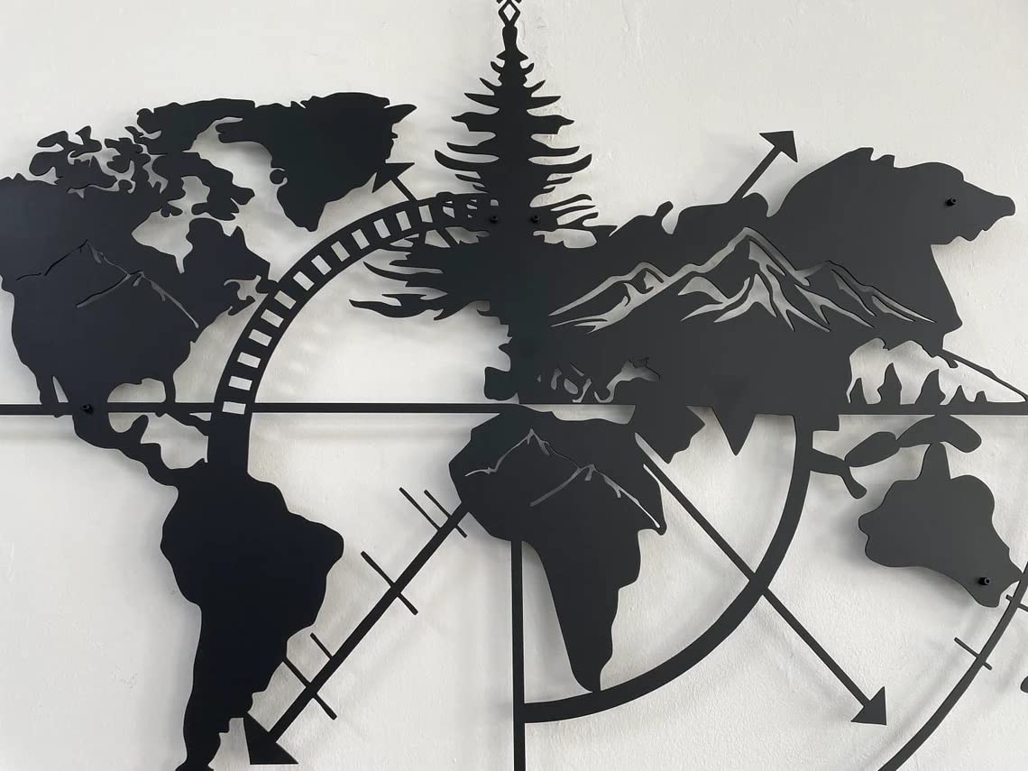 DEKADRON Metal Wall Art - Tree of Life Family Tree Decor - 47