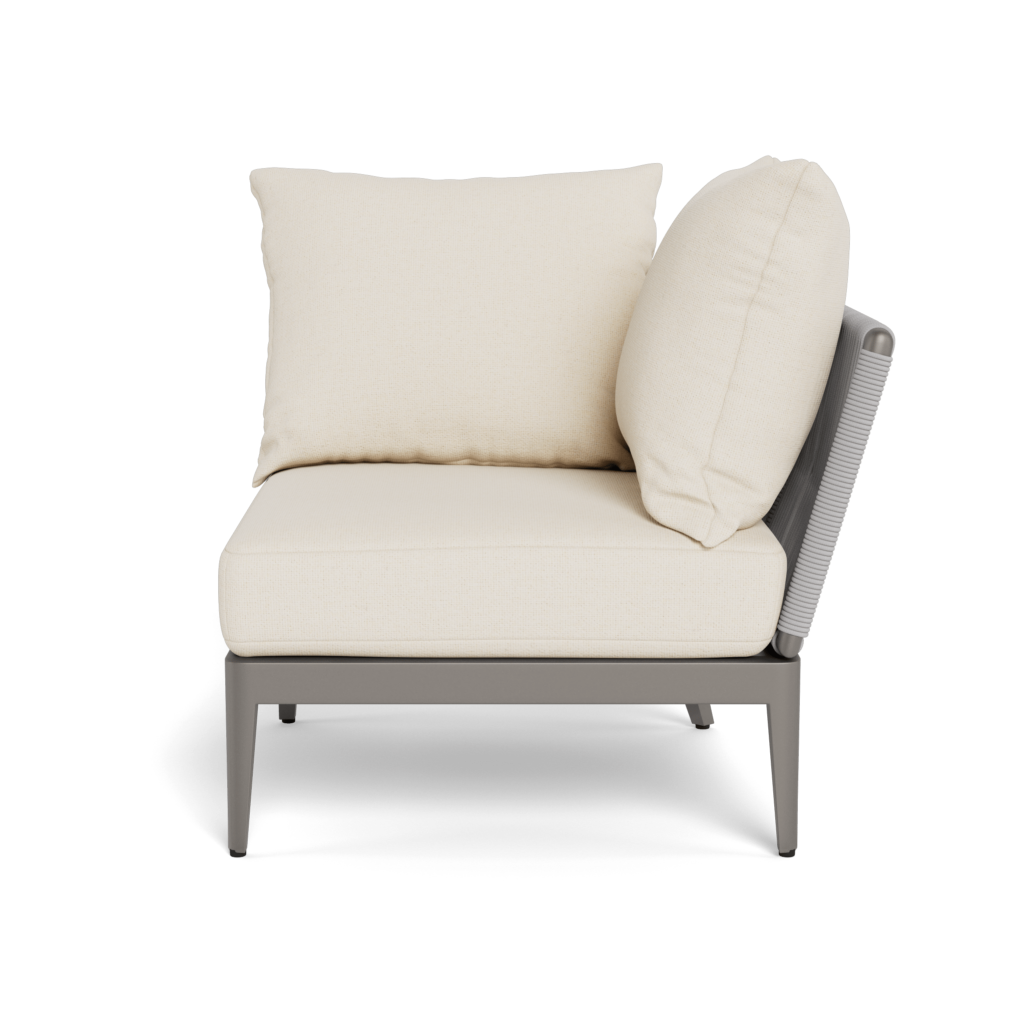 Hamilton Corner Sofa - Modern L-Shaped Sectional Couch with Storage Ottoman, Perfect for Small Spaces & Apartment Living - Living Room, Family Room, Home Theater, Office Lounge