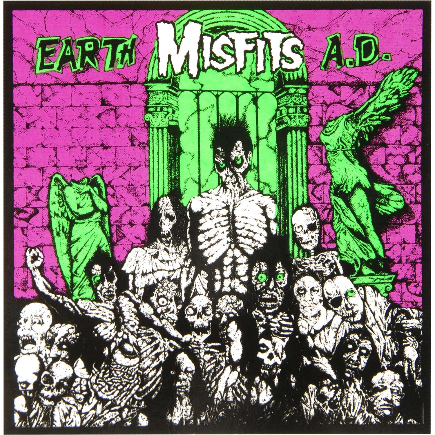 Misfits Sticker Pack - Punk Rock Decals for Laptops, Water Bottles & Skateboards | DIY Punk Aesthetic Decor for Bedroom & Office