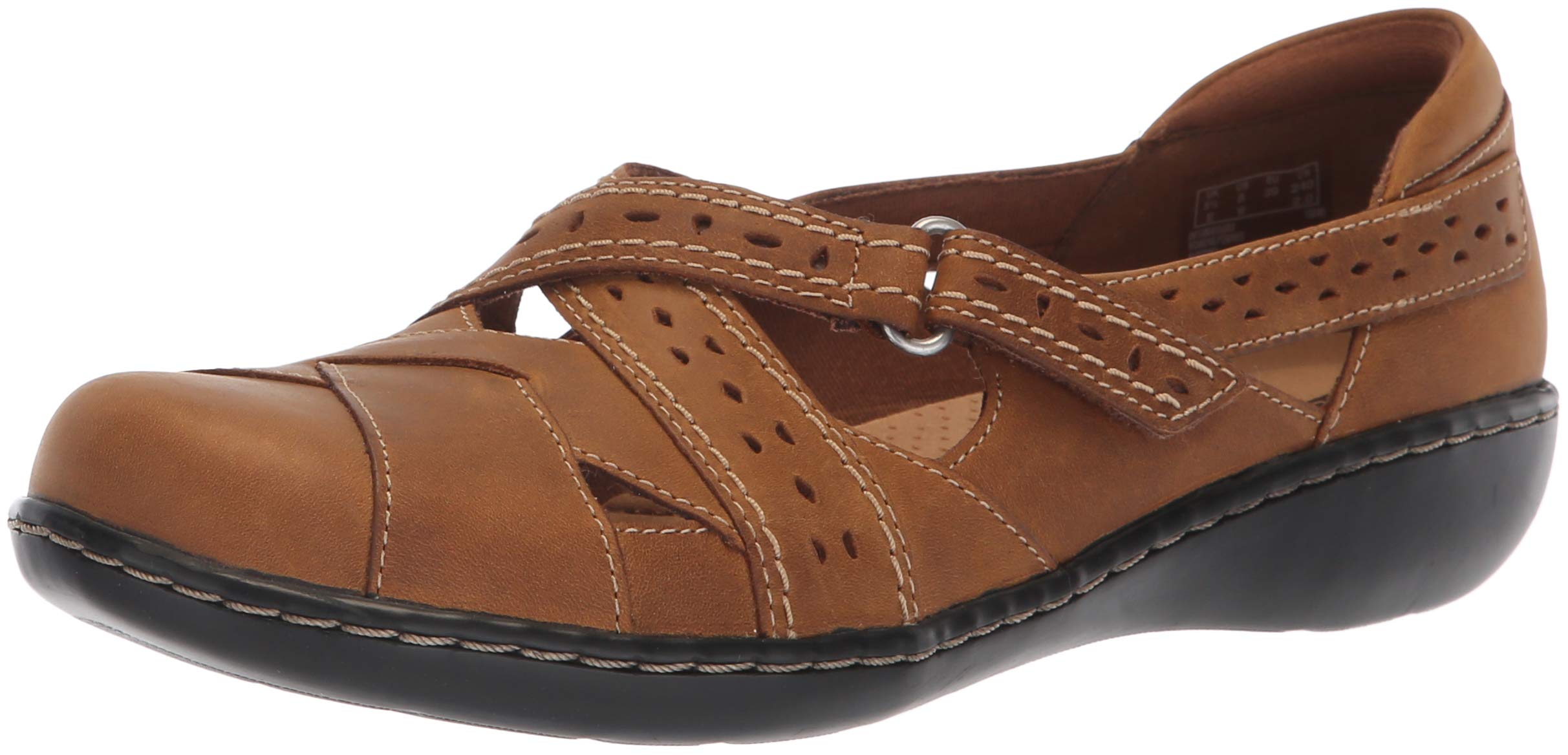 Clarks Women's Ashland Spin Q Slip-On Loafers - Comfortable Casual Shoes for Work, Travel & Everyday Wear