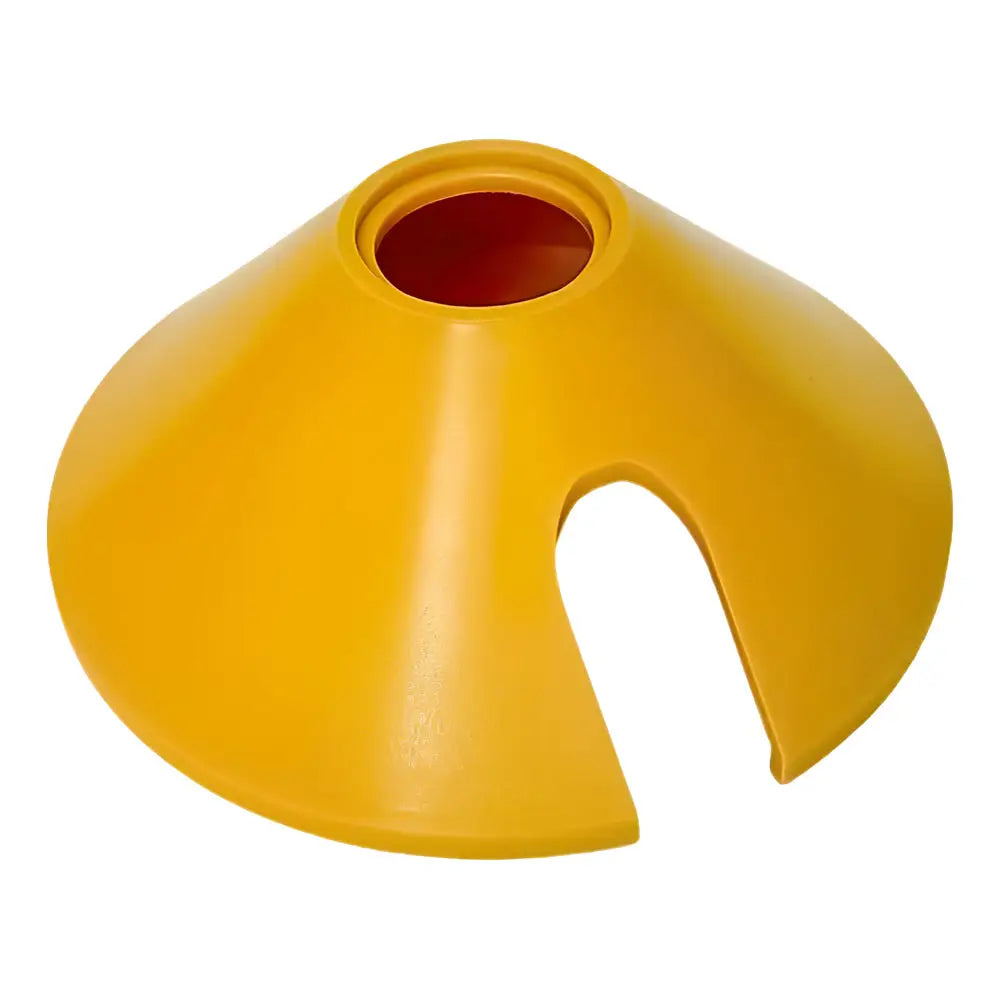 Corghi 461668C Yellow Plastic Cone Cover - Compatible with AM24, AM26 Models - Durable Safety Equipment for Vehicle Maintenance & Workshops (Pack of 50/500) - Perfect for Auto Repair Shops, Parking Lots & Roadside Safety