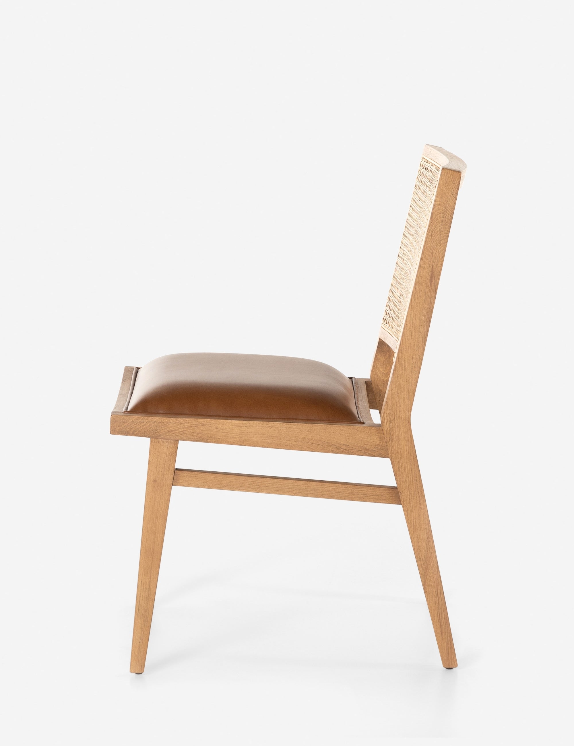 Archie Dining Chair - Modern Wooden Dining Room Chair with Upholstered Seat - Perfect for Kitchen, Dining Room, and Home Office