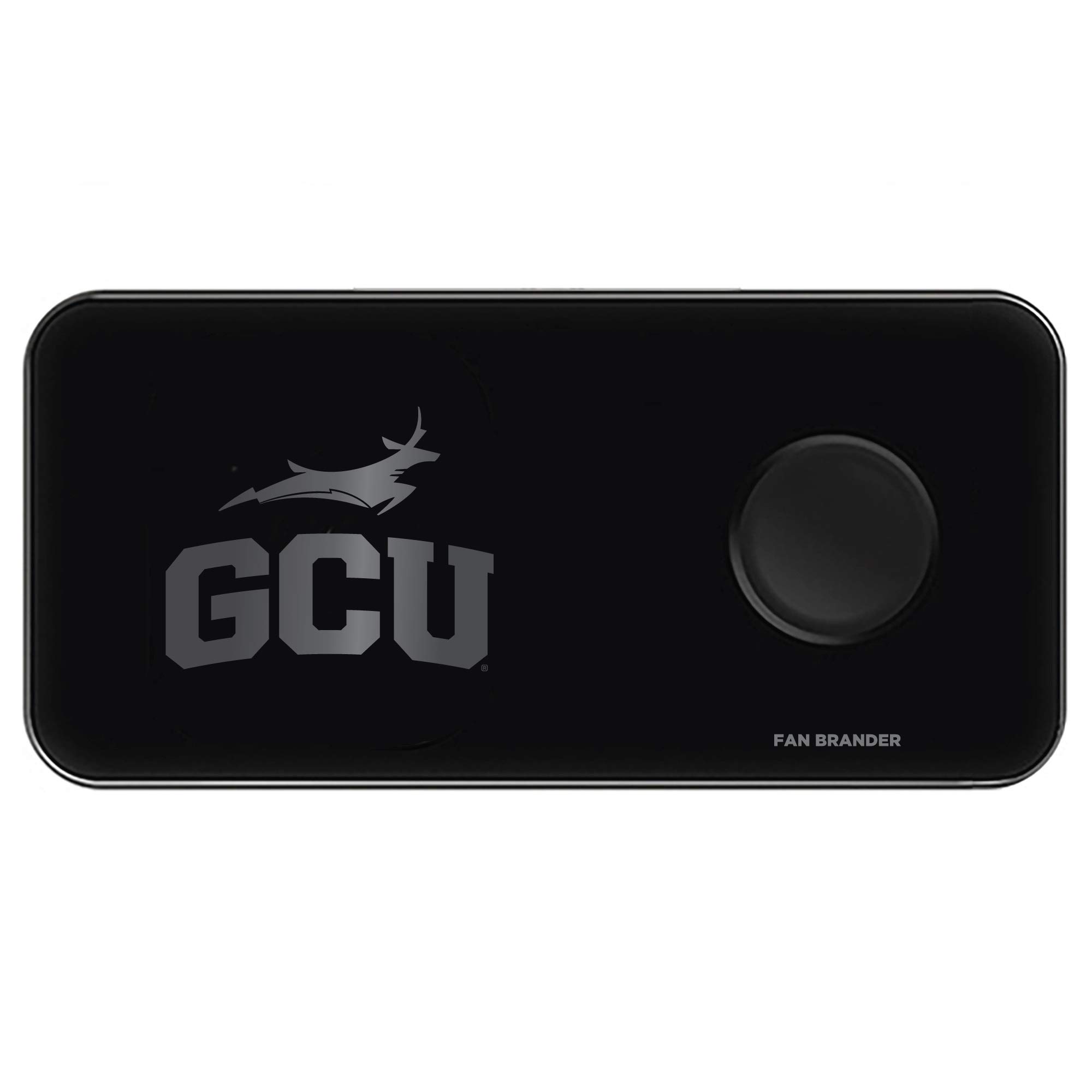 NCAA 3-in-1 Wireless Charging Pad with Laser-Etched Logo - Perfect for Home & Office