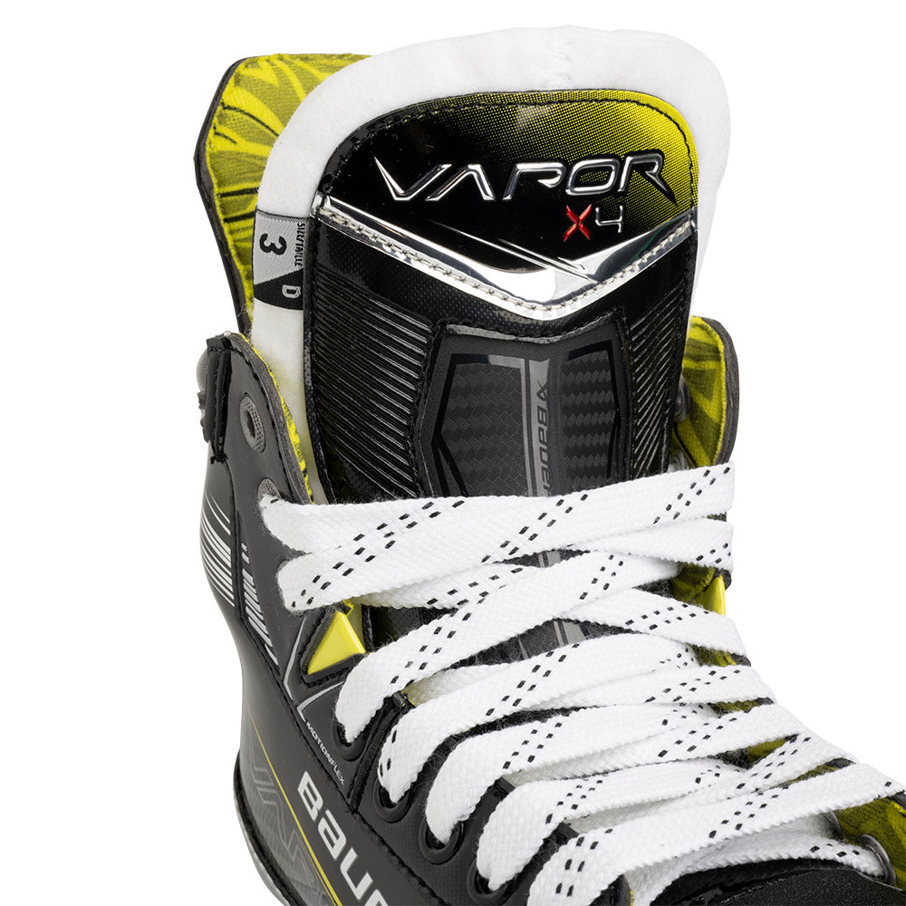 Bauer Vapor X4 Junior Ice Hockey Skates - Youth Hockey Skates for Boys & Girls - Lightweight Performance Skates for Ice Rink & Hockey Practice