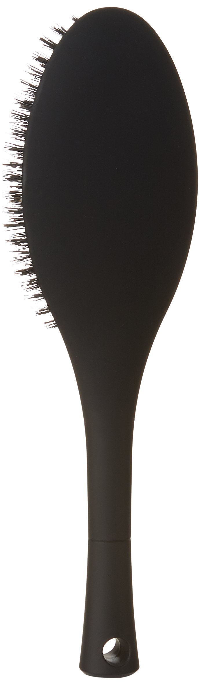 Anti-Static Boar Bristle Paddle Hair Brush for Smooth & Shiny Hair - Perfect for Daily Styling, Detangling & Frizz Control at Home or Travel