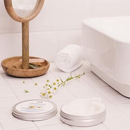 The Body Shop Camomile Sumptuous Cleansing Butter - 2.7 Oz / 80ml - Gentle Makeup Remover & Deep Cleanser for Sensitive Skin - Perfect for Nighttime Skincare Routine & Travel Essentials