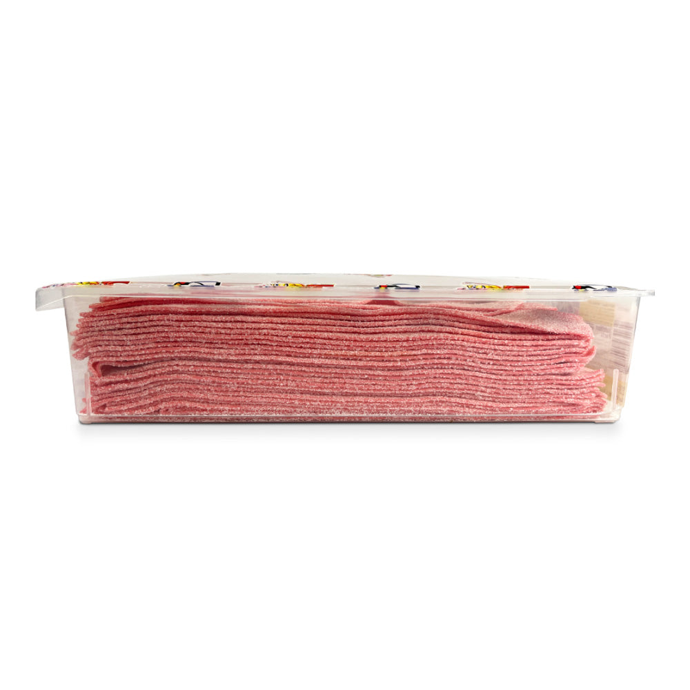 Mint Pink Lemon Licorice Belts Candy - 200 Count Bulk Candy Tub - Sweet & Tangy Flavor for Parties, Movie Nights & Office Snacks