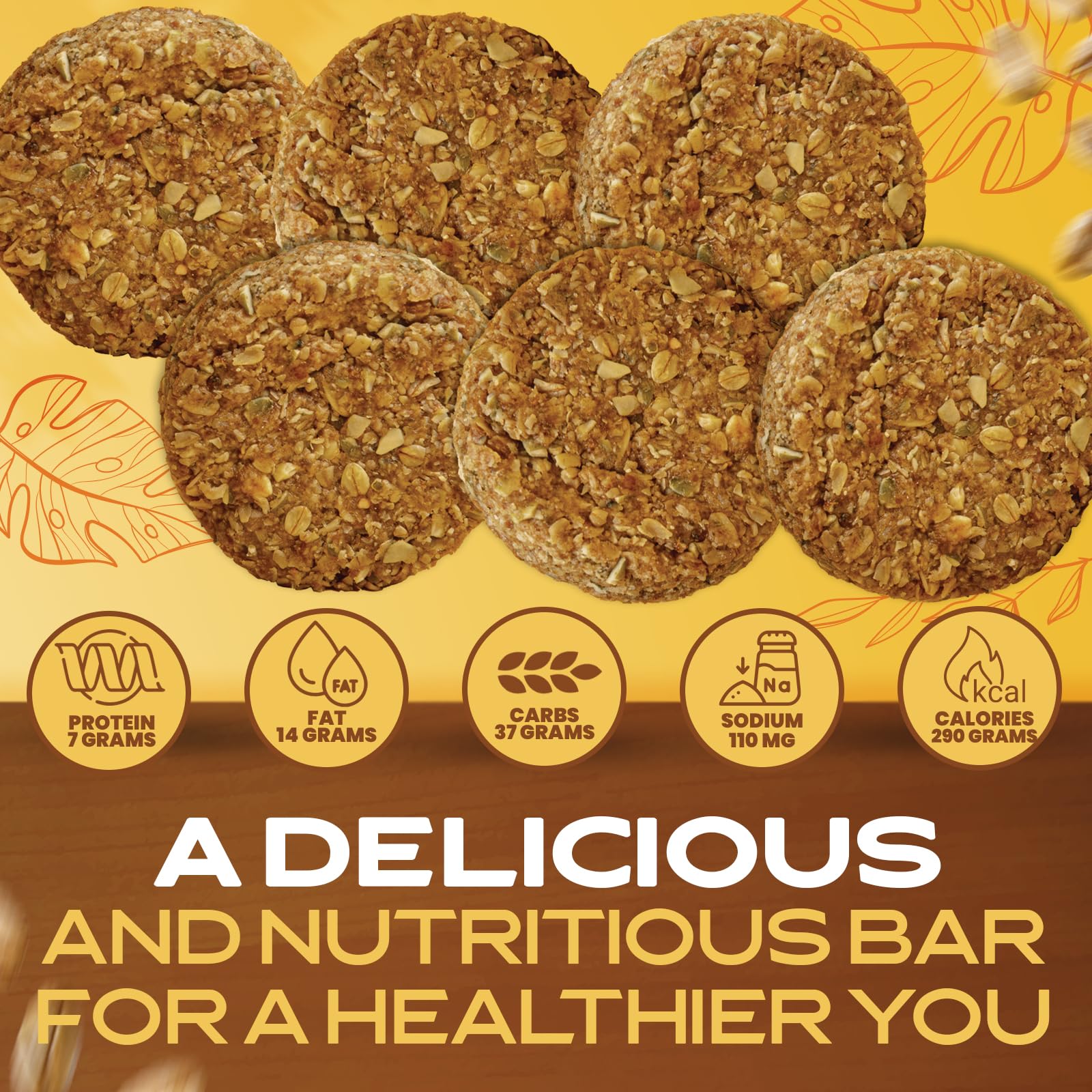 SOW STRONG FOOD Original Oat Protein Bar (12-Pack) - Gluten Free, Vegan, Keto-Friendly Healthy Snacks for Adults & Kids - Perfect for Breakfast, School Lunches, Workout Fuel & On-the-Go Nutrition