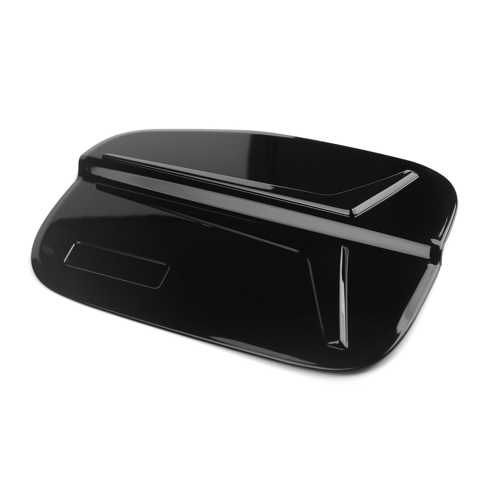 Gloss Black Gas Tank Door Cover & Fuel Filler Cap Sticker for 2023-2024 Honda Accord 11th Gen - Premium Car Accessories for Exterior Protection & Style Enhancement