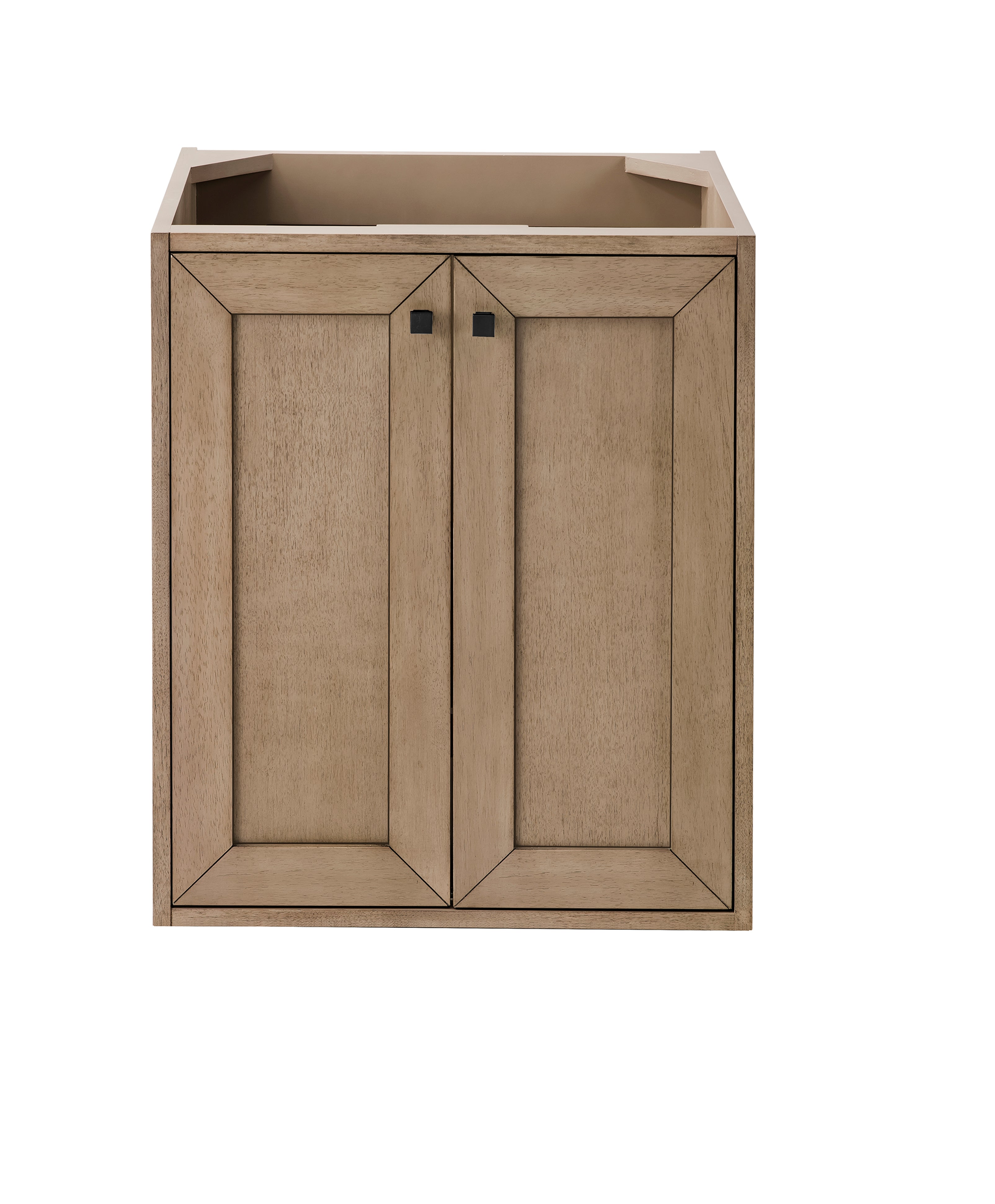 Chianti 24 Inch Single Vanity Cabinet - Whitewashed Walnut Finish for Bathroom Storage & Organization | Perfect for Modern Farmhouse, Coastal, or Rustic Bathroom Decor