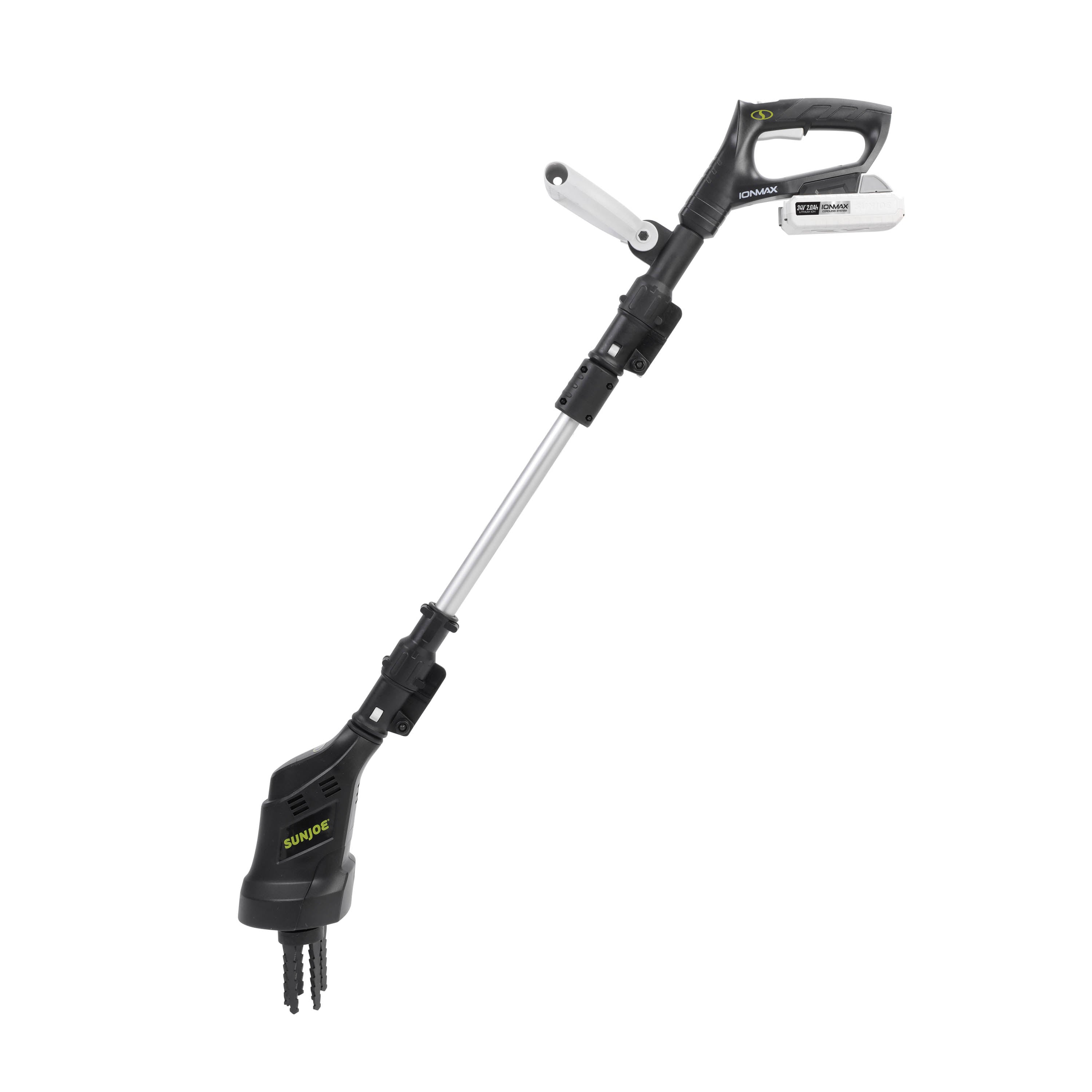 Sun Joe 24V CTLR LTE 24 Volt Cordless Claw Tiller & Cultivator with 2.0Ah Battery & Charger - Perfect for Home Garden Soil Cultivation and Weed Removal