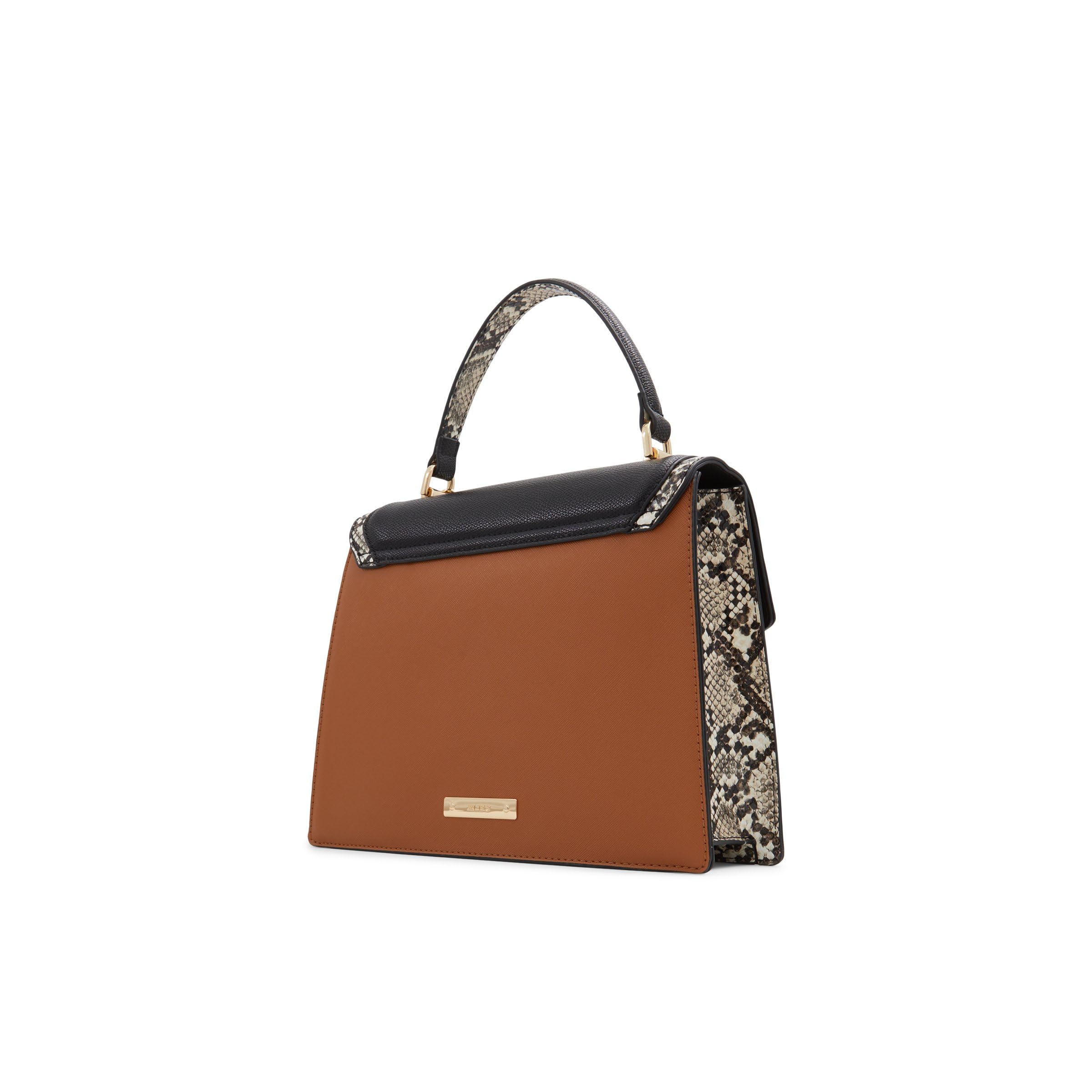 ALDO Women's Topworth Leather Handbag - Stylish Crossbody Purse for Work, Travel & Everyday Use | Fashionable Shoulder Bag with Adjustable Strap