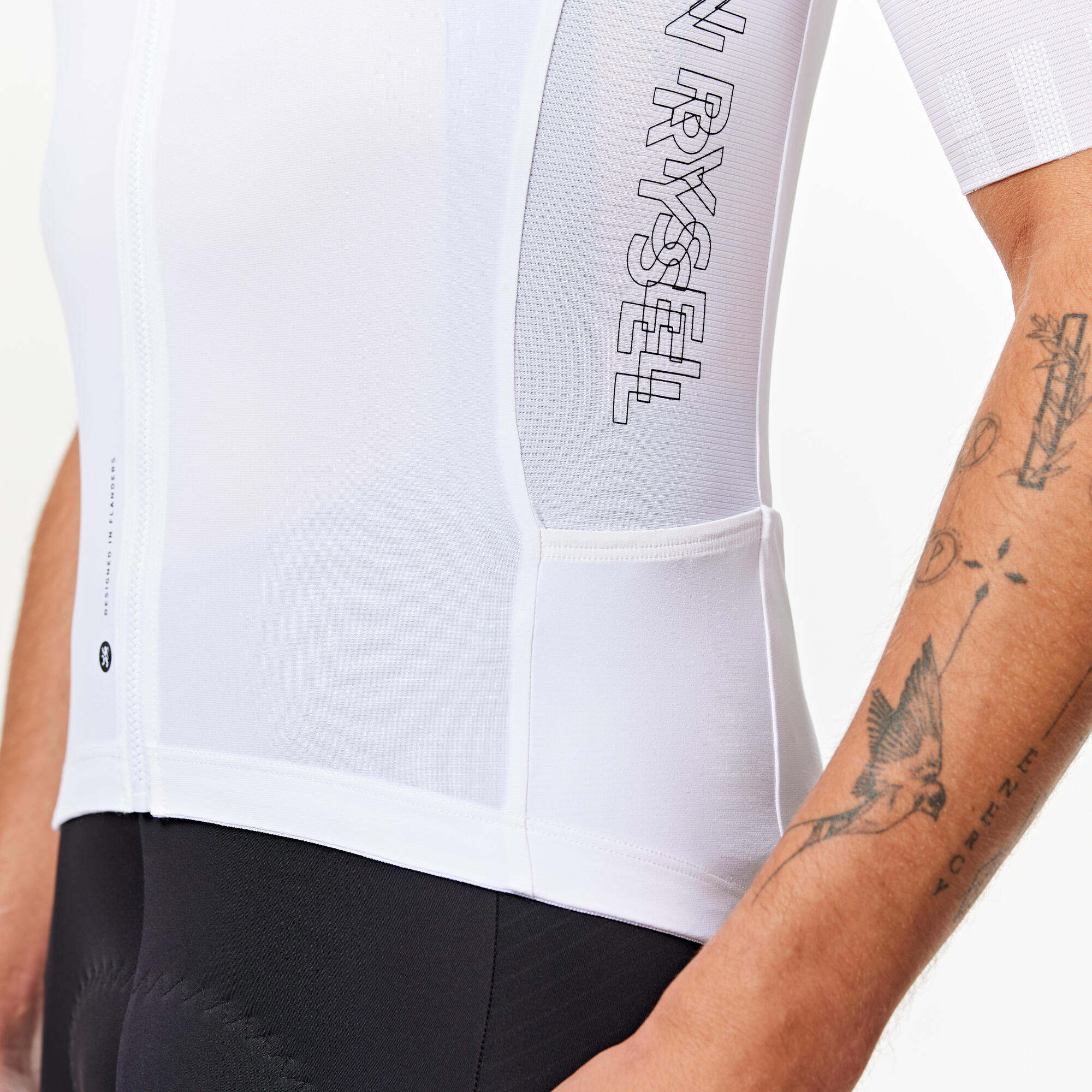 Van Rysel Unisex RCR 2 Short Sleeve Cycling Jersey - Breathable & Quick-Dry for Road Biking & Training - Perfect for Men & Women Cyclists