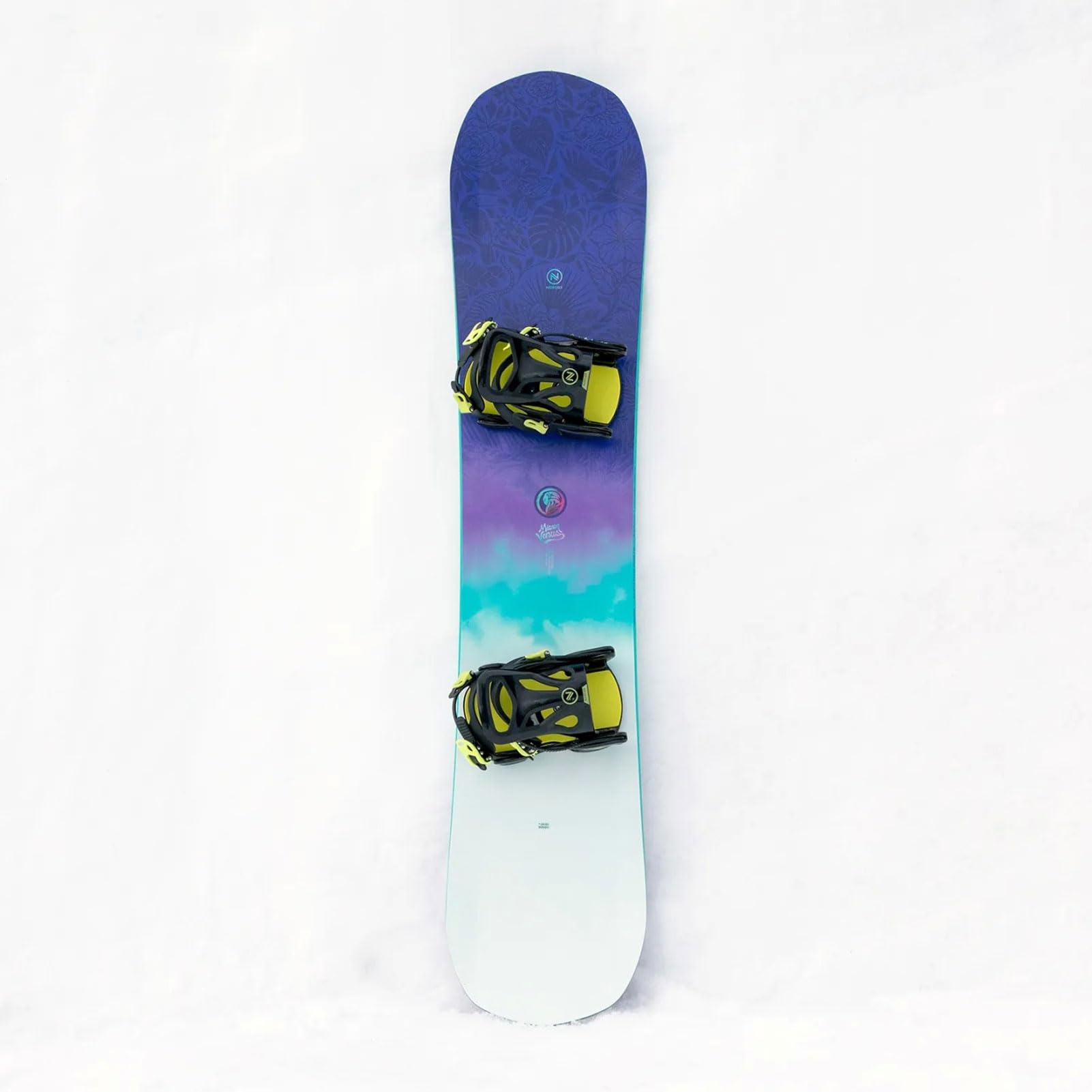 Nidecker Micron Venus Girls All Mountain Snowboard - Perfect for Freeride & Powder - Best for Teen & Youth Female Riders