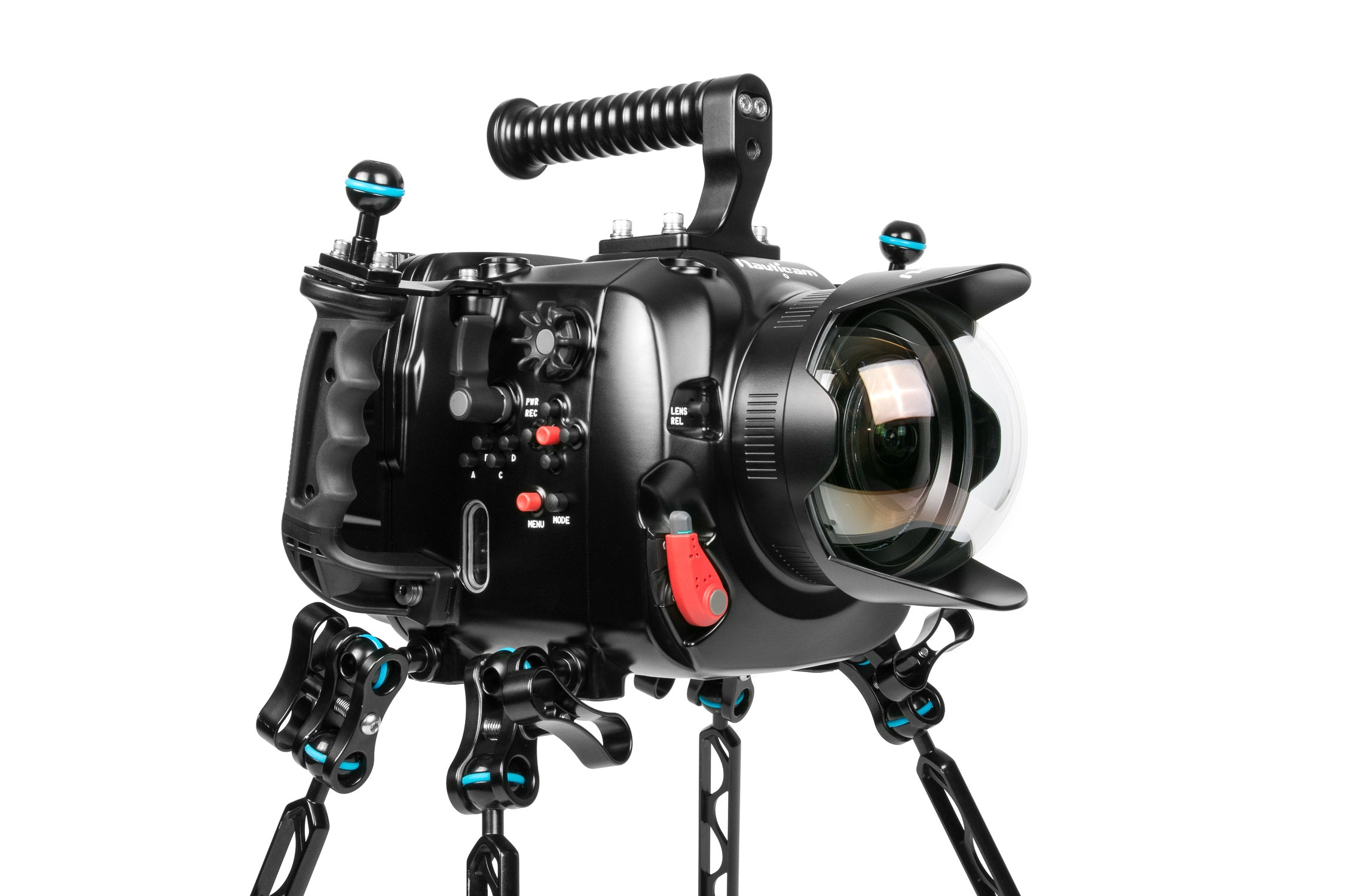 Nauticam Weapon LT Underwater Housing for RED DSMC2 Camera System with N120 Port - Professional 4K Underwater Videography for Scuba Diving & Marine Exploration