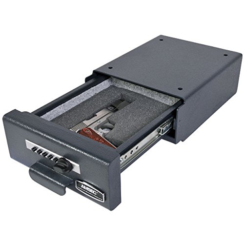 American Security Hide-A-Safe Handgun Safe - Biometric & Keypad Lock Gun Safe for Pistols - Perfect for Home, Office, and Vehicle Use