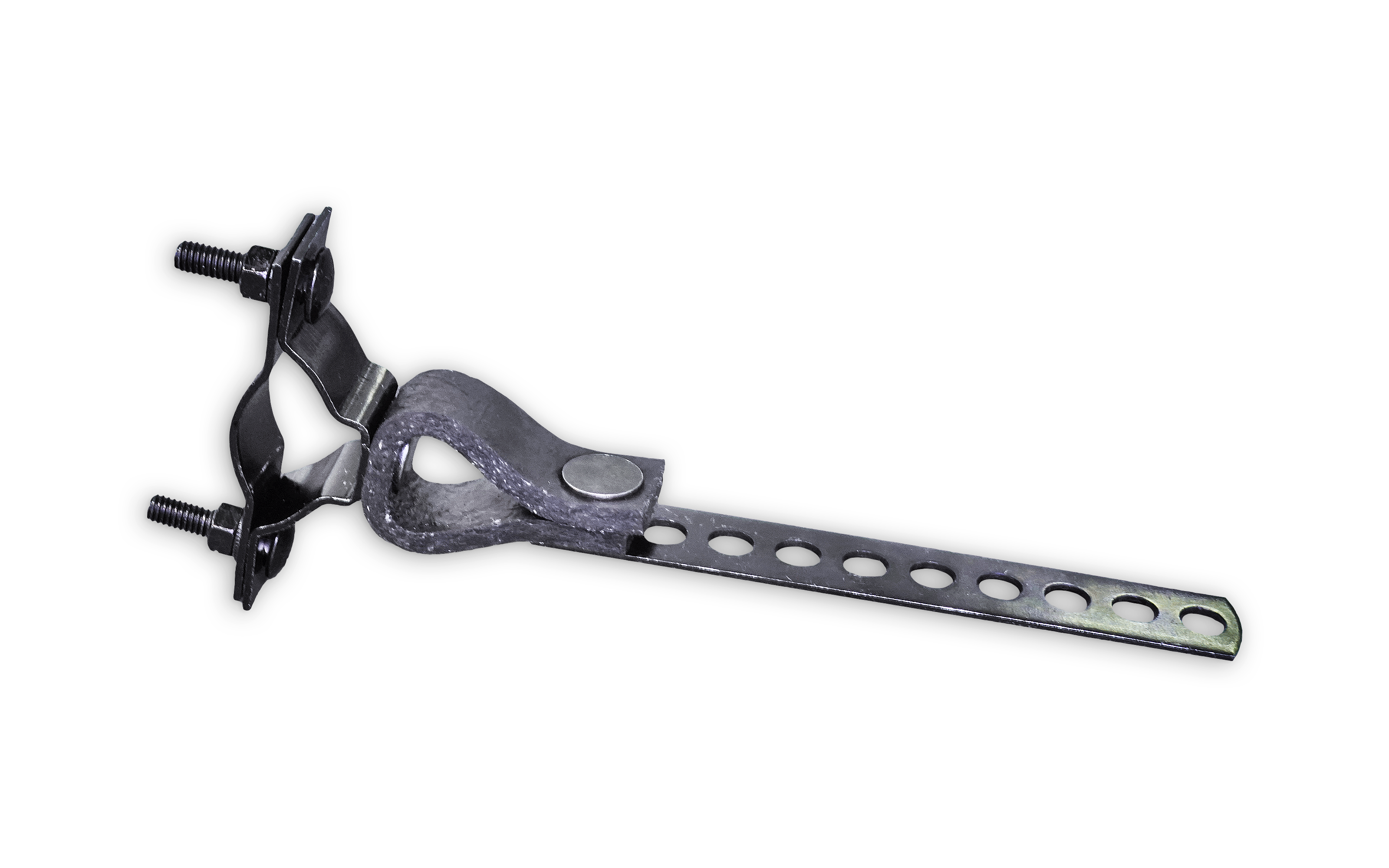 RVMP Exhaust Hanger for Flex Power - Heavy Duty Rubber Mount Bracket for Motorcycle & ATV Exhaust Systems - Perfect for Off-Road, Racing & Custom Bike Builds