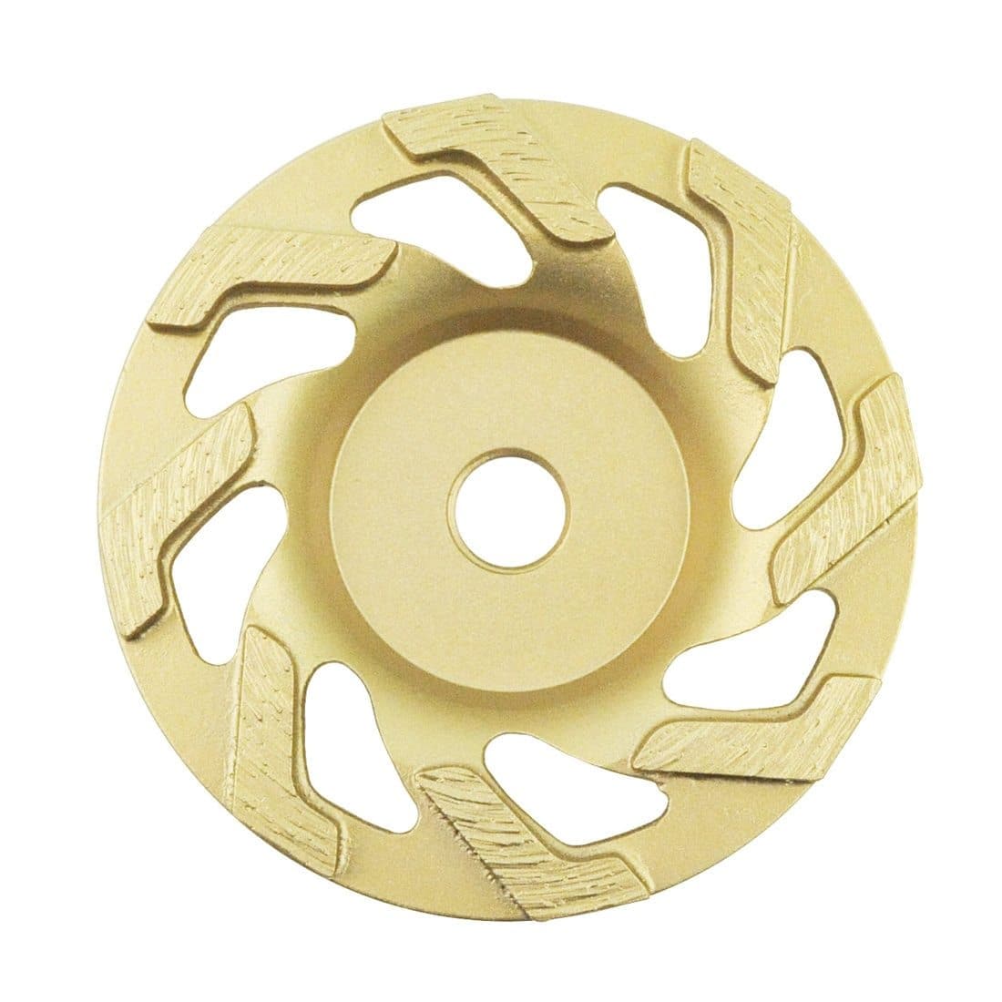 7 Inch Turbo Grinding Cup with Wing Tips - High Performance Diamond Grinding Wheel for Concrete, Stone, and Masonry - Perfect for Surface Preparation, Edge Grinding, and Material Removal