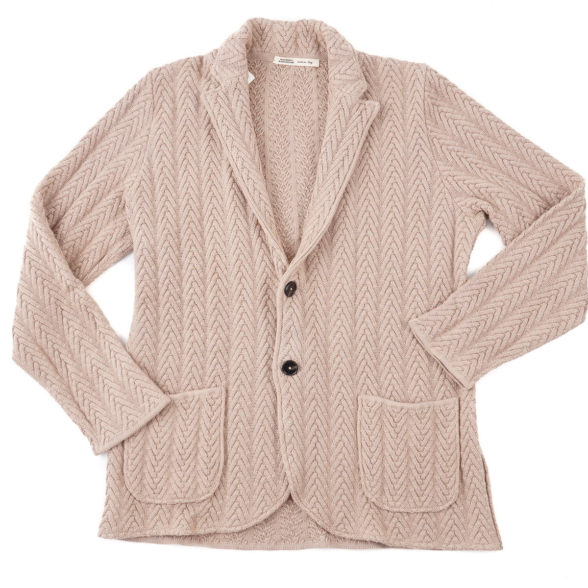 Maurizio Baldassari Knit Cardigan Sweater Blazer for Women - Soft Casual Open Front Long Sleeve Wrap Coat - Perfect for Office, Date Night & Fall Layering