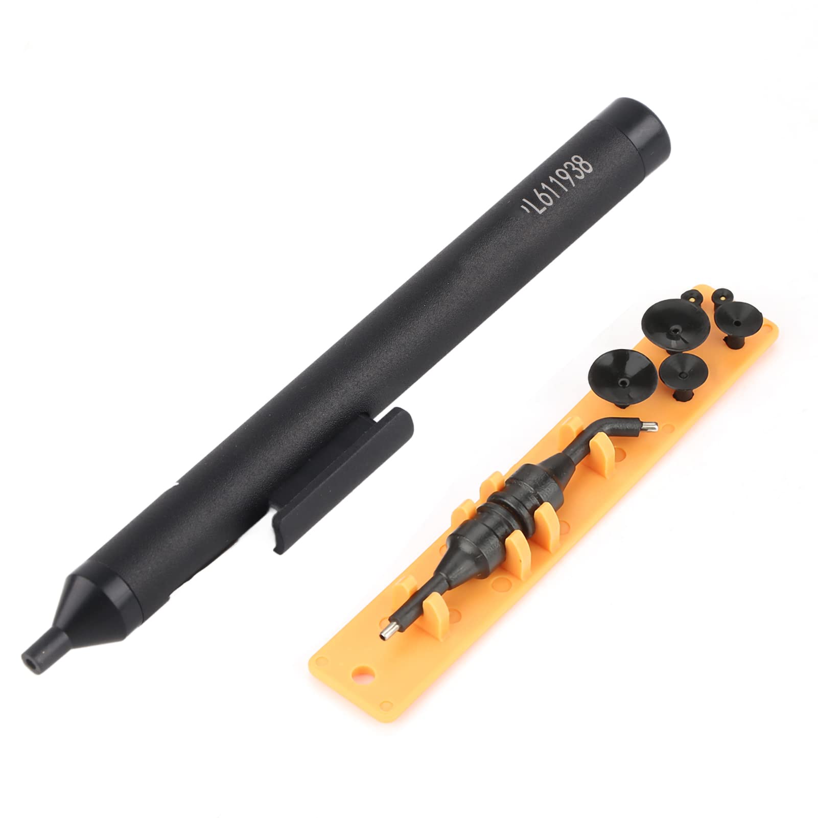 Vacuum Suction Pen - Manual Soldering Pickup Tool Kit with Suction Cups | Portable Electronics Repair Tool for Small Components | Perfect for PCB Repair, SMD Rework & Jewelry Making