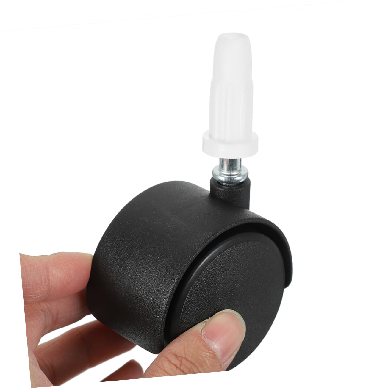 Vaguelly 40-Piece Plastic Crib Leg Wheel Caster Cups - Non-Slip Furniture Mat Protectors for Hardwood Floors - Perfect for Baby Cribs, Office Chairs & Rolling Furniture