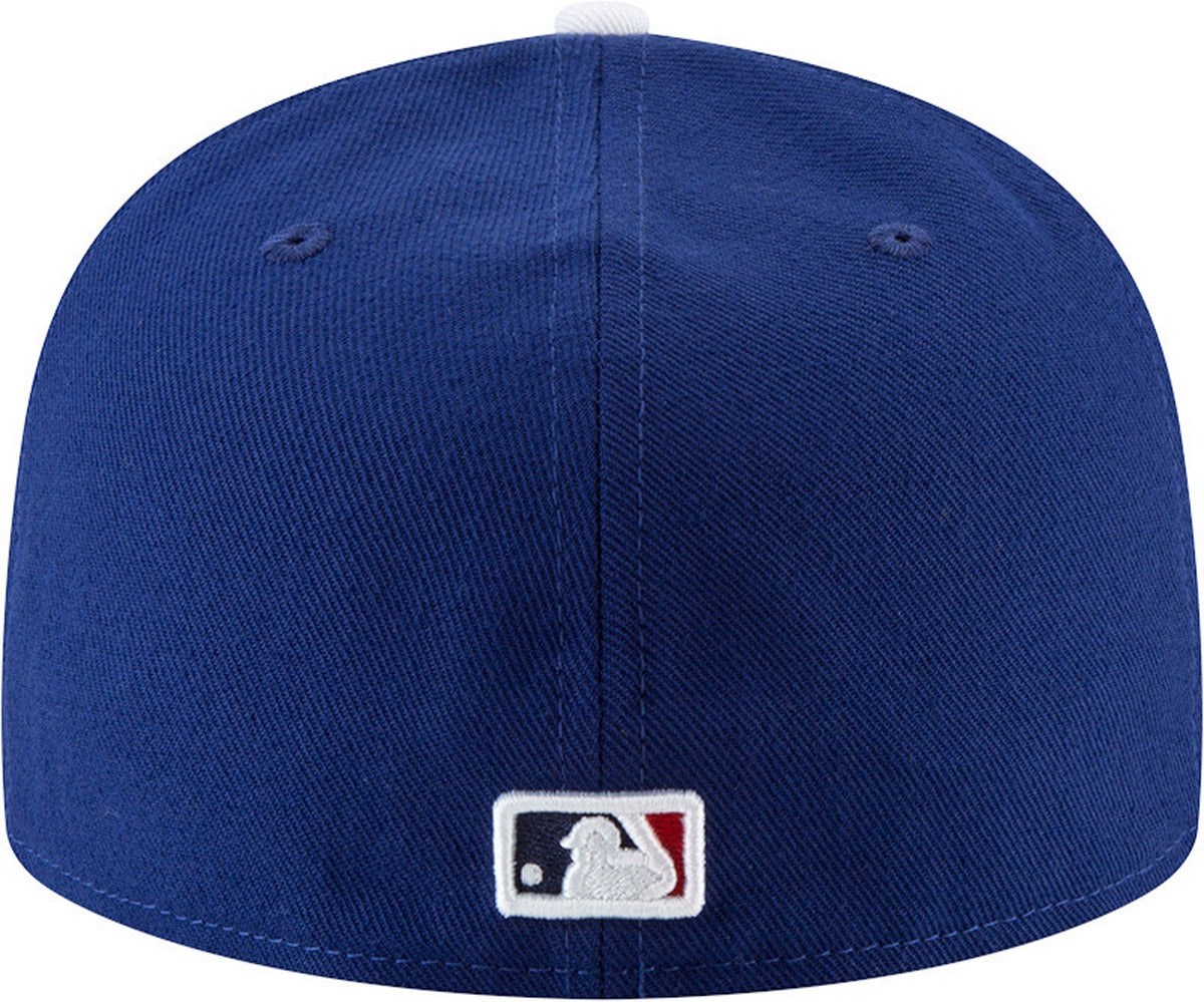 Los Angeles Dodgers New Era 59Fifty AC Performance Team Baseball Cap - Adjustable Fitted Hat for Men & Women - Perfect for Baseball Games, Sports Fans & Streetwear Fashion