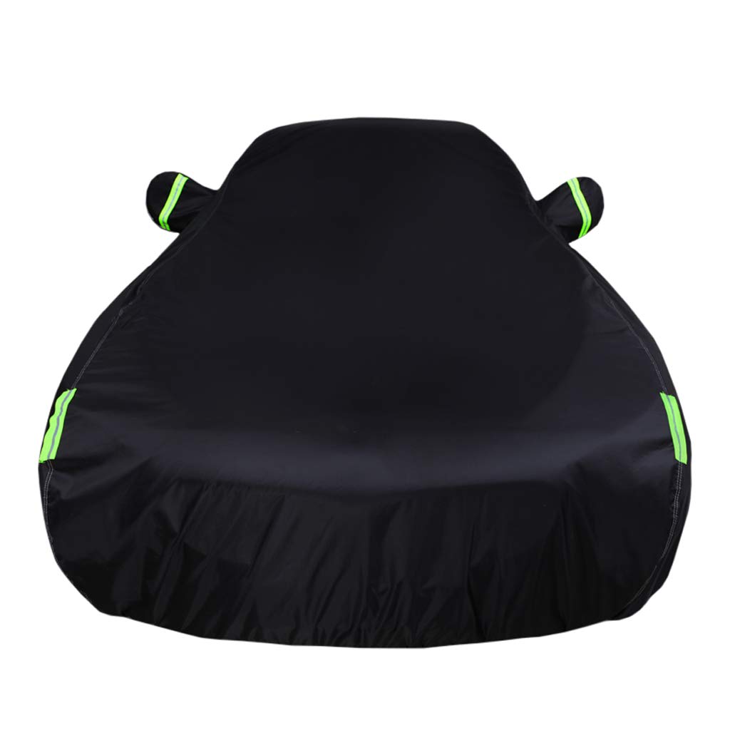 Waterproof All-Weather Car Cover for Daihatsu Esse 5-Door Hatchback - Heavy Duty Cotton Full Exterior Protection with Zipper | Outdoor Parking, Travel & Long-Term Vehicle Storage