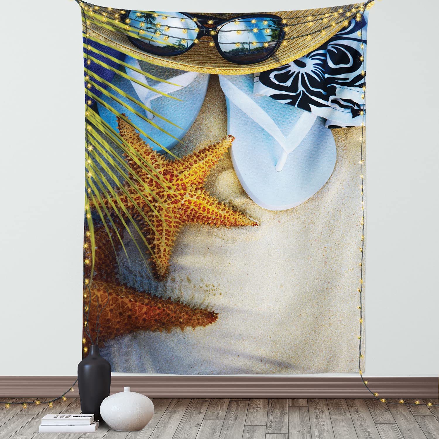 Ambesonne Tropical Beach Tapestry - 60
