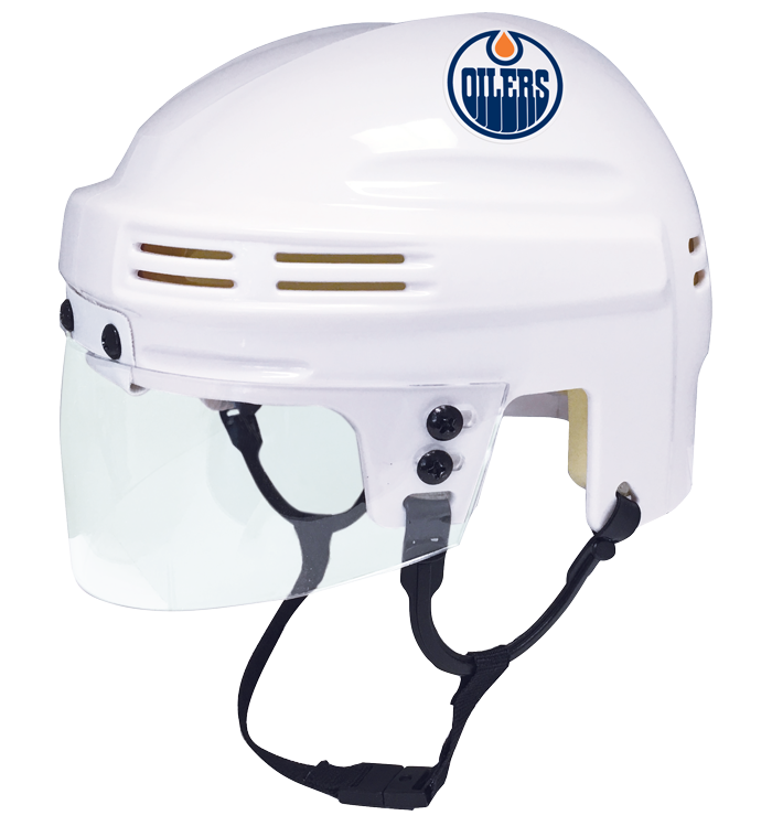 Edmonton Oilers NHL Collectible Mini Helmet - Authentic Replica Hockey Memorabilia for Fans & Collectors - Perfect for Display, Gifts & Sports Decor