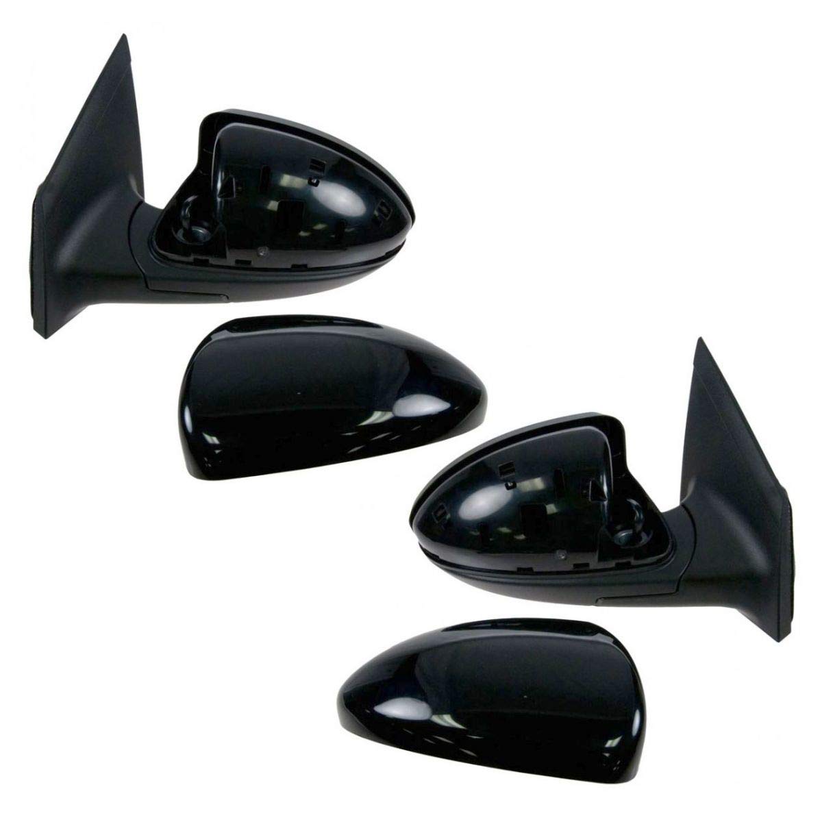 Heated Power Side View Mirrors - Paint to Match Pair Set for 2011-2016 Chevy Cruze | Perfect for Winter Driving & Enhanced Visibility
