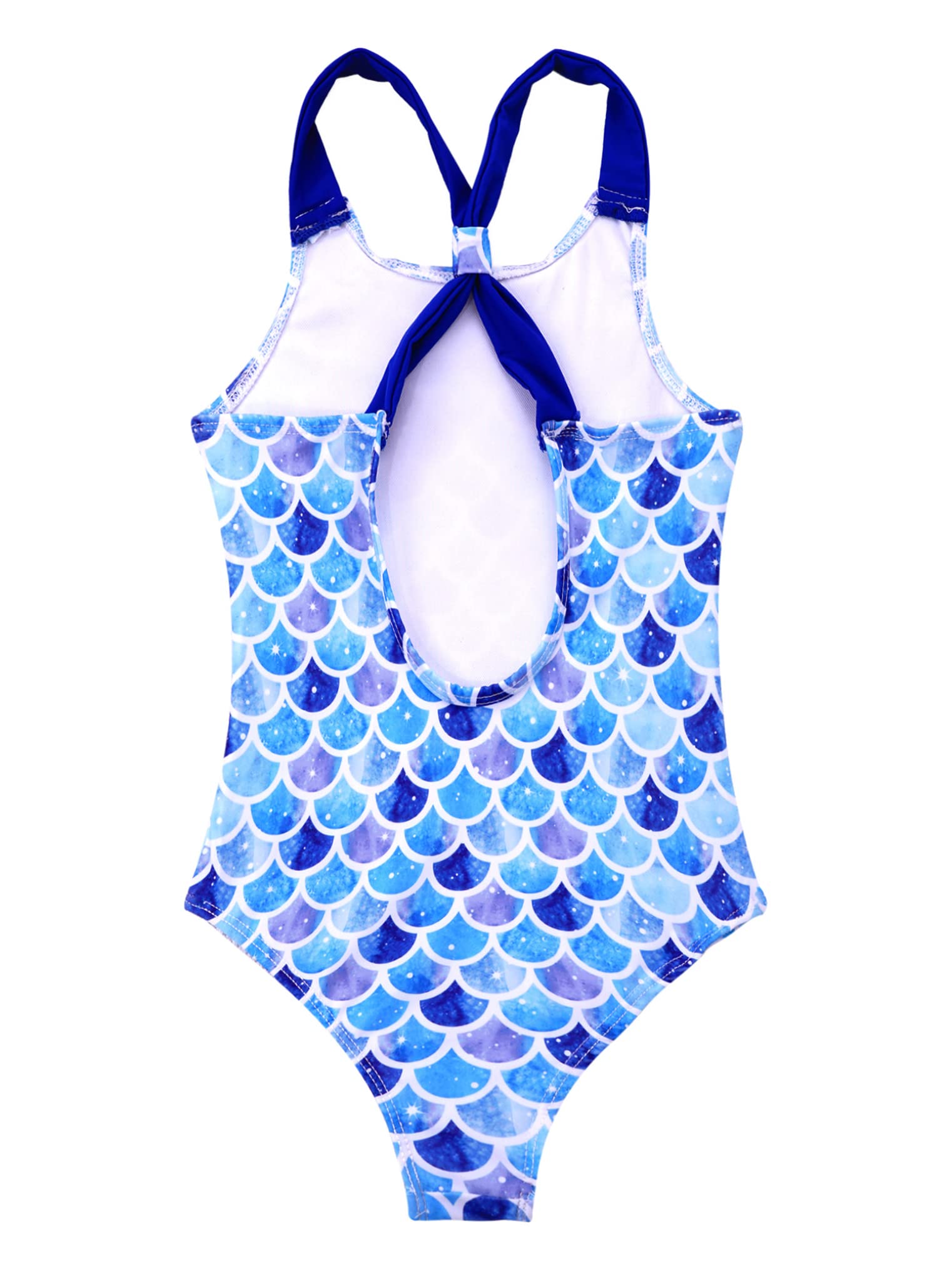 Freebily Girls' Cute Printed One-Piece Swimsuits - Cartoon Bathing Suit for Kids - Perfect for Beach, Pool & Summer Water Play