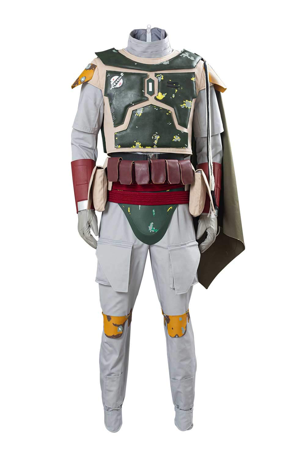 Eioaner Adult Boba Fett Costume - Premium Leather Armor Cosplay Outfit for Men & Women | Halloween Party, Comic Con, Star Wars Themed Events & Gift Idea