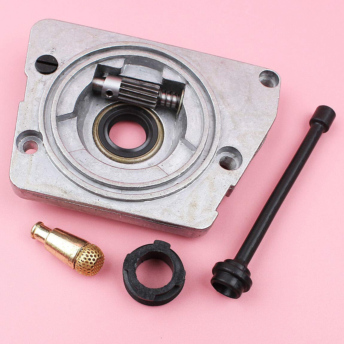 Husqvarna 272 268 266 66 61 Chainsaw Oil Pump Worm Gear Filter Line Replacement Kit - Compatible Parts for Chainsaw Maintenance & Repair - Perfect for DIY Chainsaw Tune-Ups & Professional Use