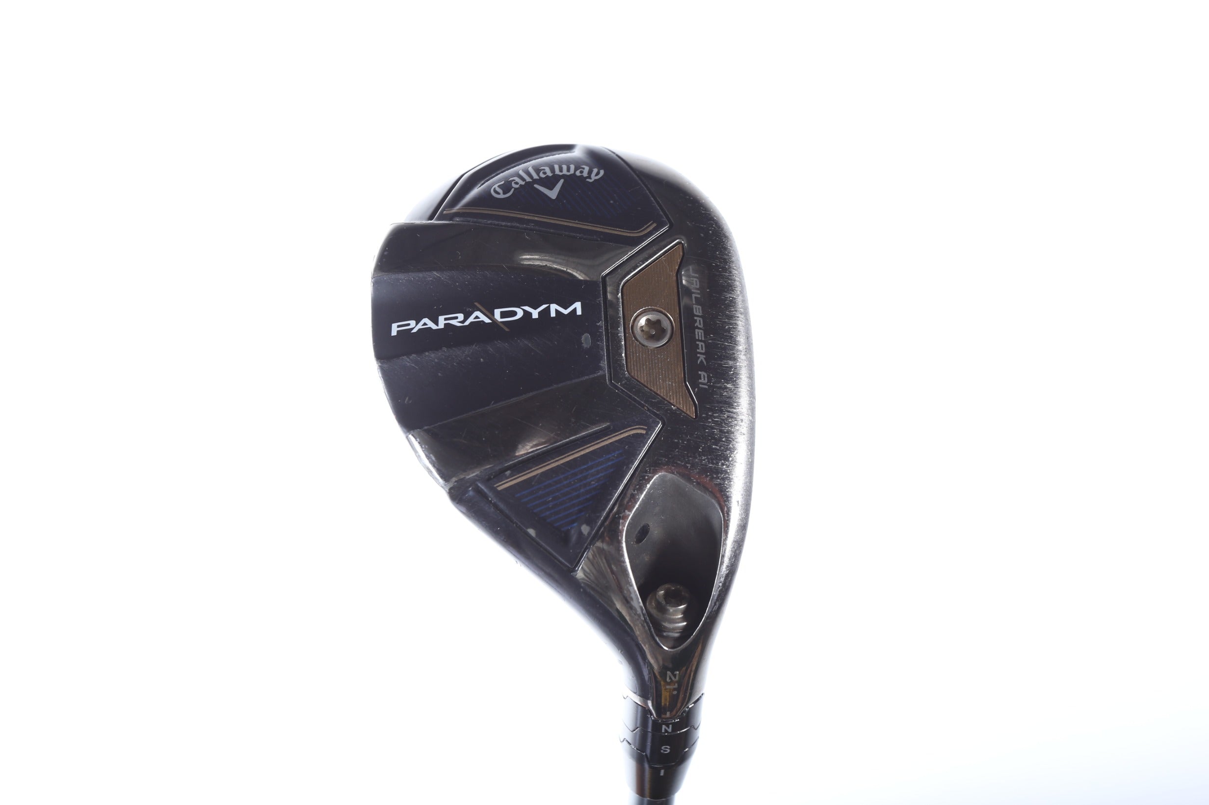 Used Callaway Paradym 4H Hybrid Golf Club - Right Handed, 21 Degrees, Stiff Flex - Perfect for Mid-Handicap Golfers on Fairways & Rough
