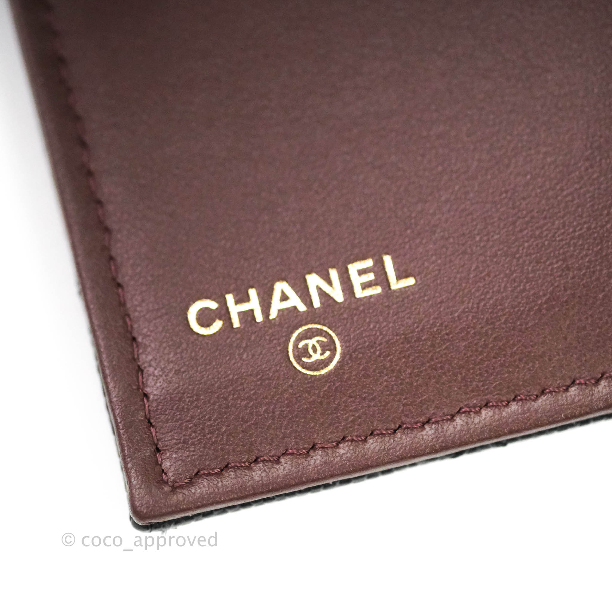 Chanel Classic Flap Small Wallet in Black Caviar Leather with Gold Hardware - Luxury Women's Accessory for Everyday Use & Special Occasions