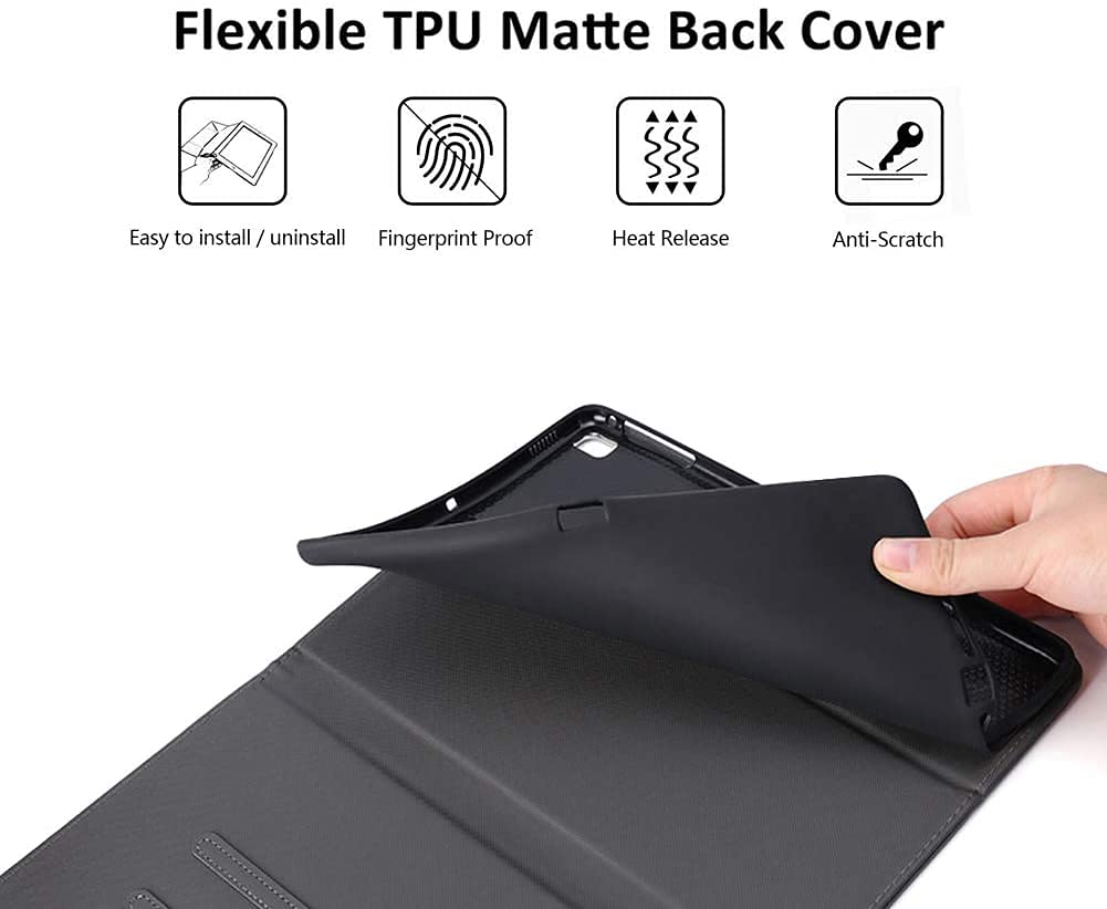 Durable Shockproof Protective Case for iPad 10.2 (8th/7th Gen 2020/2019), iPad Air 10.5 (2019) & iPad Pro 10.5 - Floral Design with Psalm 46:5 Quote - Perfect for Work, Travel, and Everyday Protection