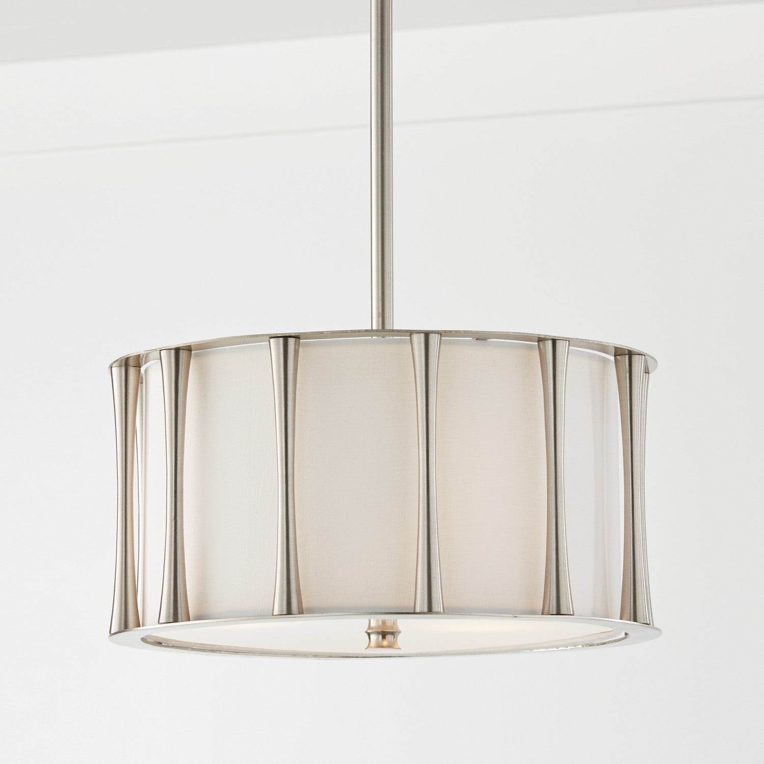 Capital Lighting 3-Light Semi Flush Mount Ceiling Fixture - Modern Hallway, Bedroom or Entryway Lighting Solution