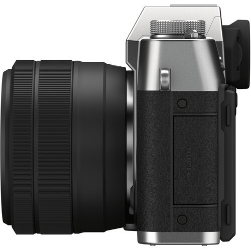 FUJIFILM X-T30 II Mirrorless Digital Camera with 15-45mm Lens Kit - 26.1MP APS-C Sensor, 4K Video, Bluetooth & WiFi (Silver) - Perfect for Travel Photography, Vlogging & Street Shooting