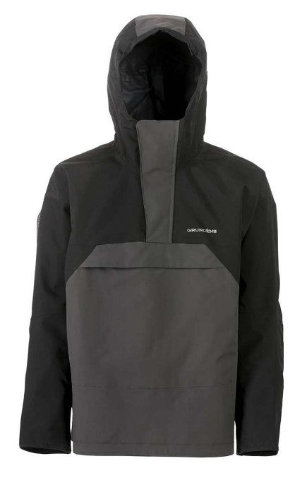Grundéns Men's Waterproof Anorak Jacket - Lightweight Raincoat for Fishing, Hiking & Outdoor Adventures