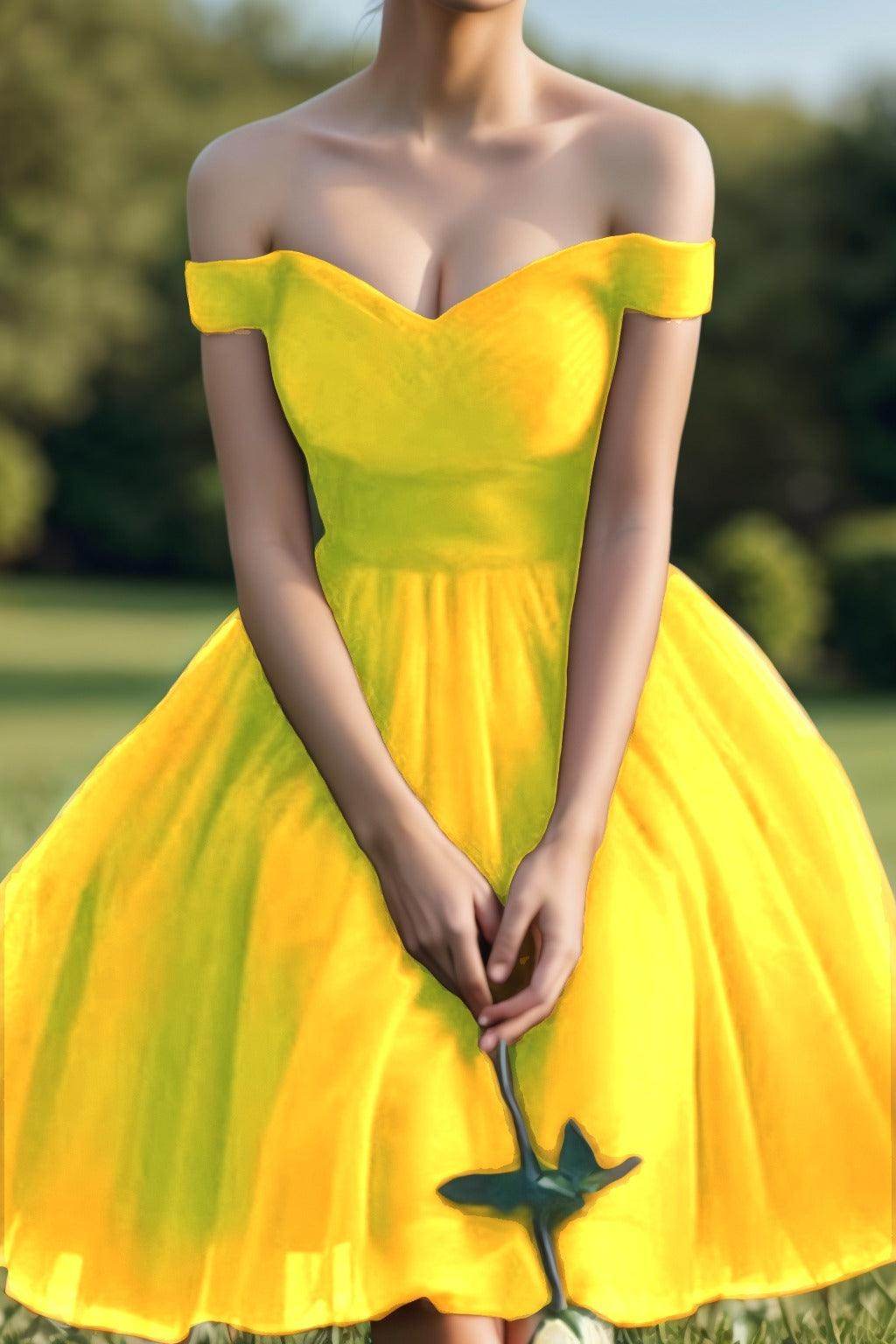 Princess Tea Length Tulle Homecoming Dresses for Girls - Elegant CS0526 Ball Gown for Prom, Quinceañera & Special Occasions