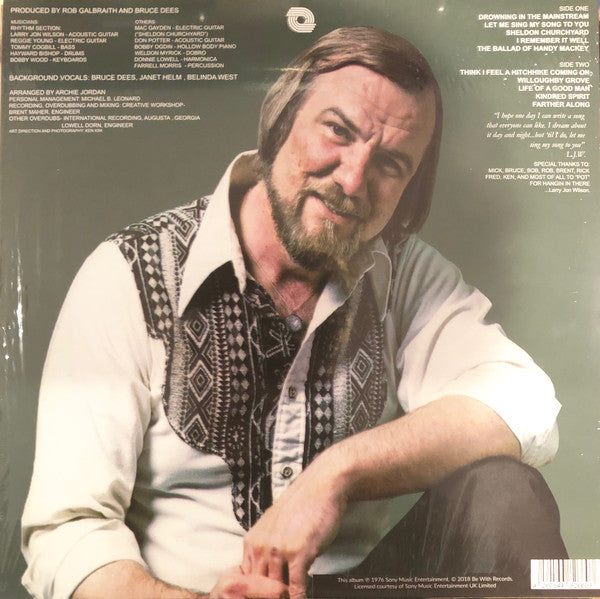 Larry Jon Wilson - Let Me Sing My Song To You Vinyl LP Album (Limited Edition, Reissue, Remastered, 180g) - Mint Condition - Perfect for Record Collectors & Music Enthusiasts