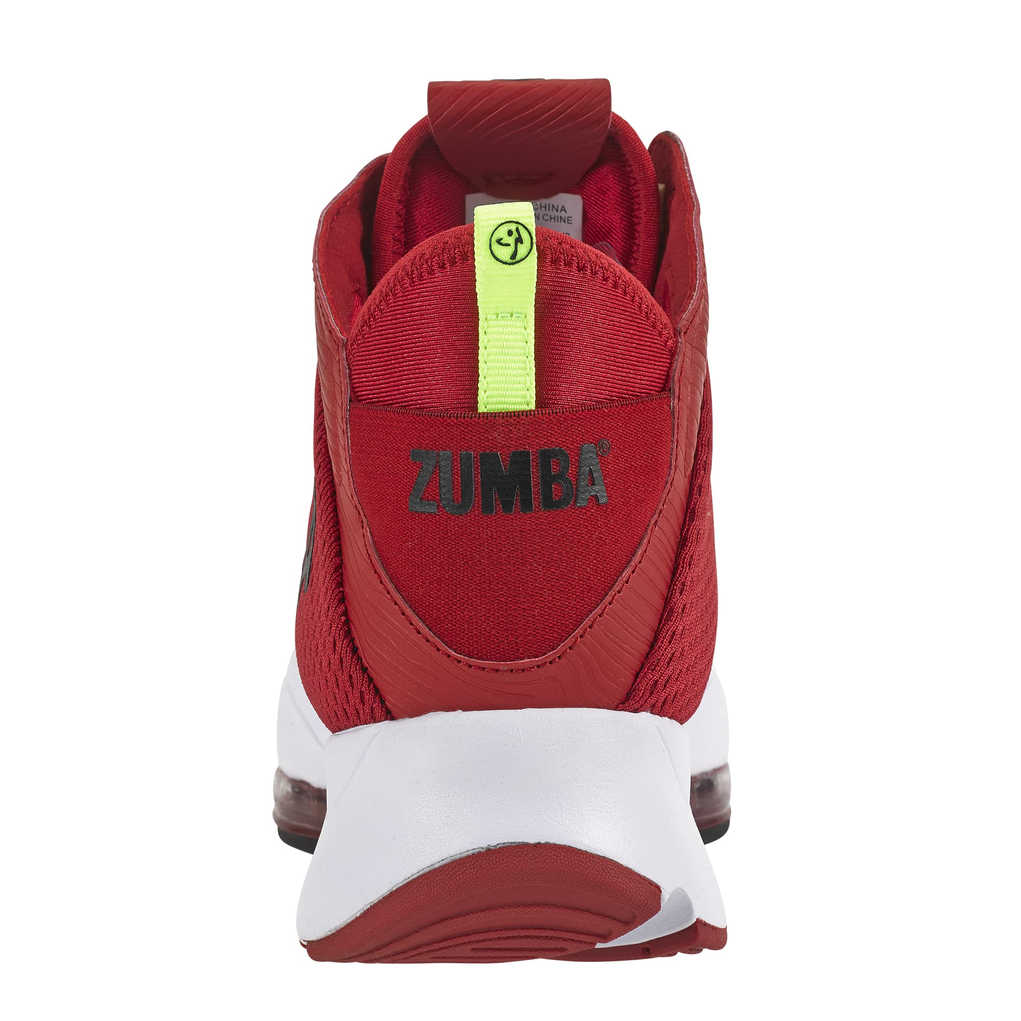ZUMBA Women's Air Funk Stomp Sneakers - Mid-Top Dance Shoes for Women, Comfortable & Breathable Workout Sneakers for Zumba, Jazzercise, Aerobics & Fitness Dance Classes