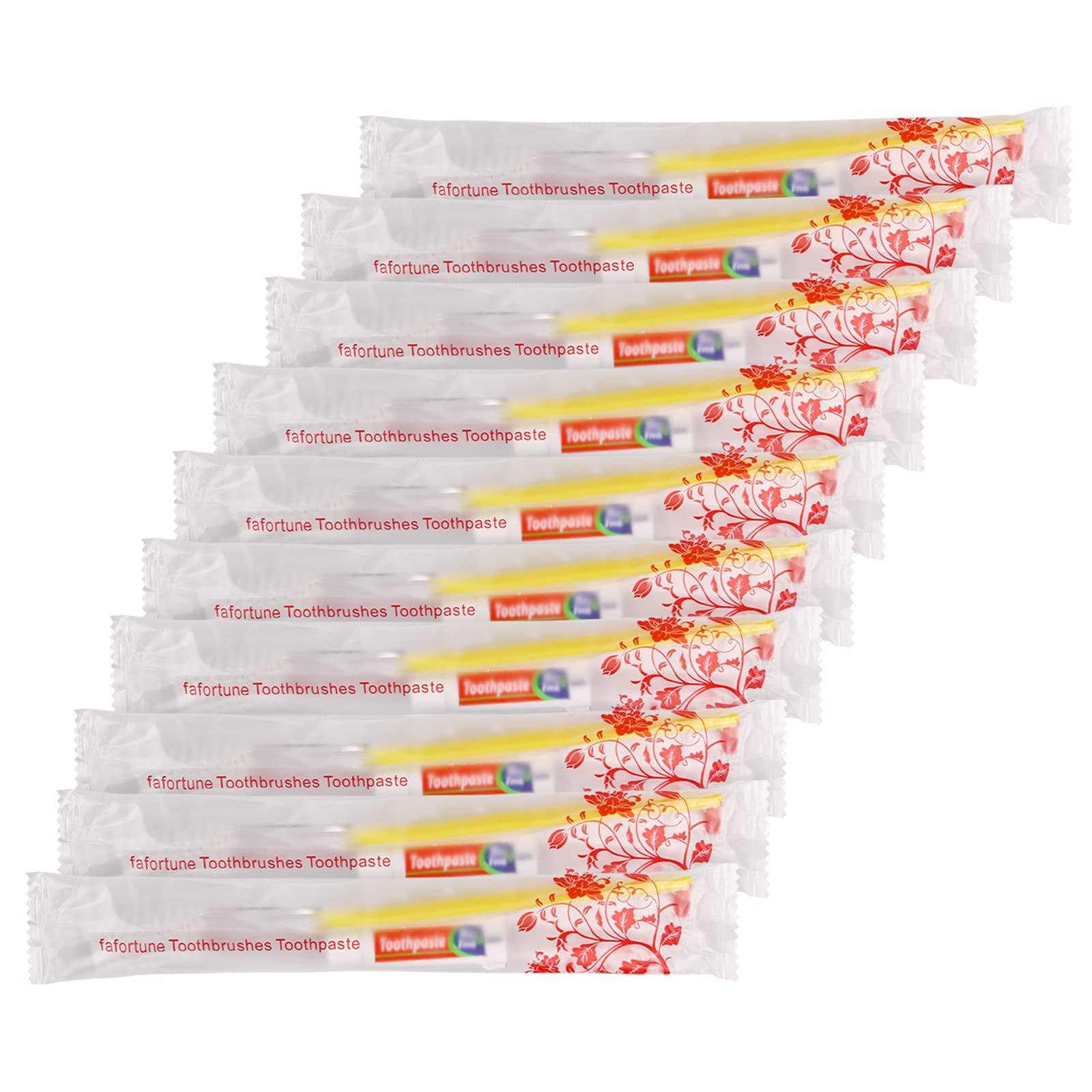 30 Pack Disposable Toothbrushes with Toothpaste - Travel Size, Eco-Friendly, 5 Color Options - Perfect for Camping, Hotels, and On-the-Go Oral Care