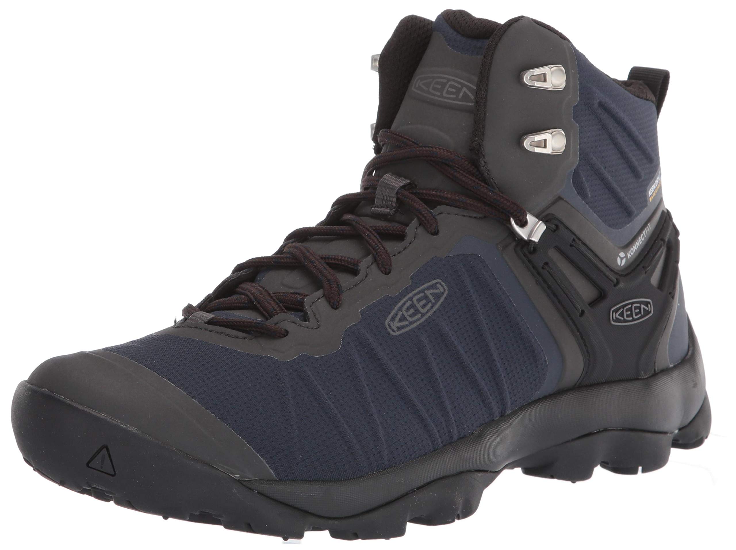 KEEN Men's Venture Mid Height Waterproof Hiking Boots - Lightweight & Durable Outdoor Shoes for Trekking, Camping & Mountain Adventures