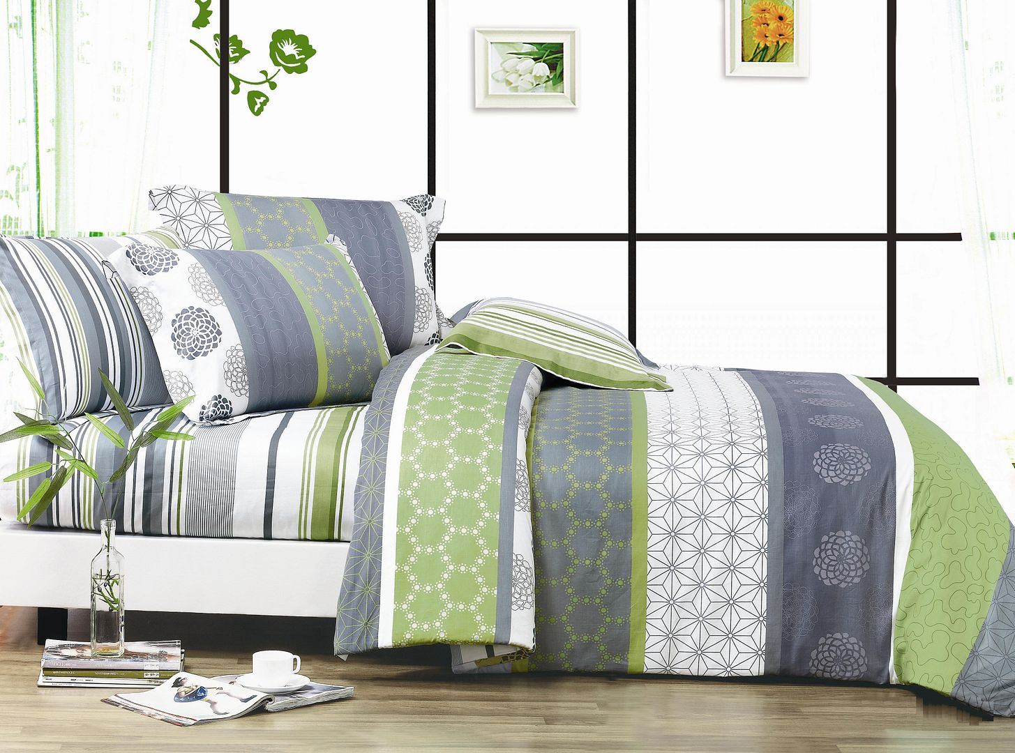 Dexter Super King Size Duvet Cover Set - Luxury 100% Cotton Bedding for Master Bedroom | Perfect for Hotels, Guest Rooms & Cozy Home Decor