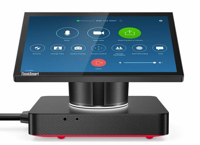 Lenovo ThinkSmart Hub for Microsoft Teams & Zoom Rooms - Video Conferencing Device for Business Meetings (Home Office & Conference Room Use)