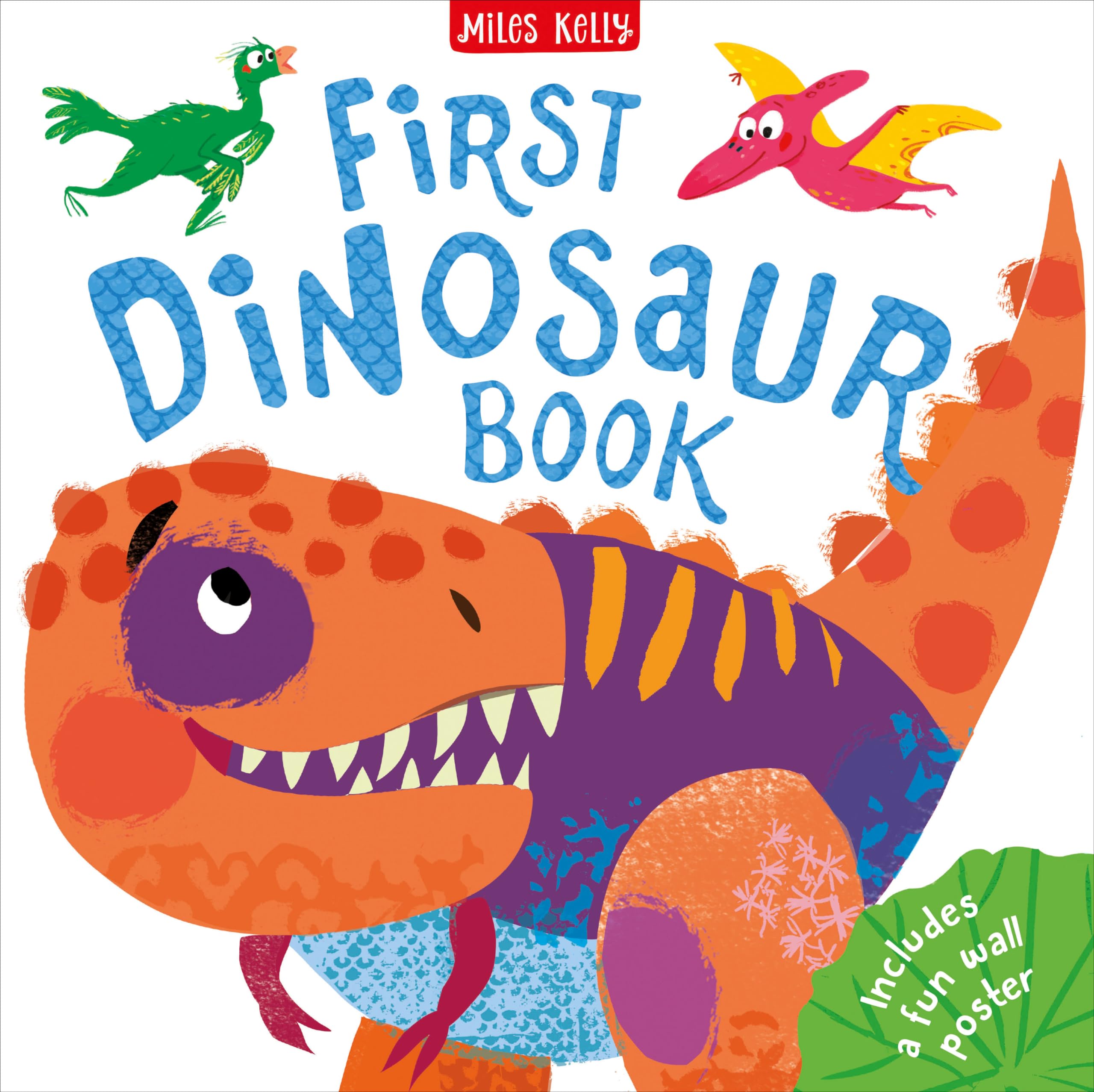 First Dinosaur Book for Kids - Educational Dinosaur Encyclopedia with Fun Facts & Pictures | Perfect for Early Learning, Bedtime Stories & Classroom Activities
