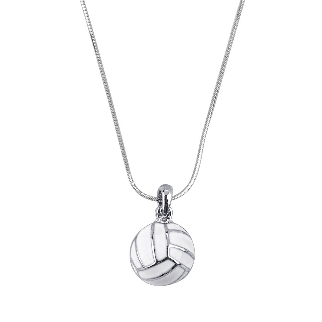 Volleyball Charm Necklace - Sport Jewelry for Players & Fans