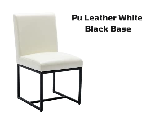Pu Leather Cream & Black Leg