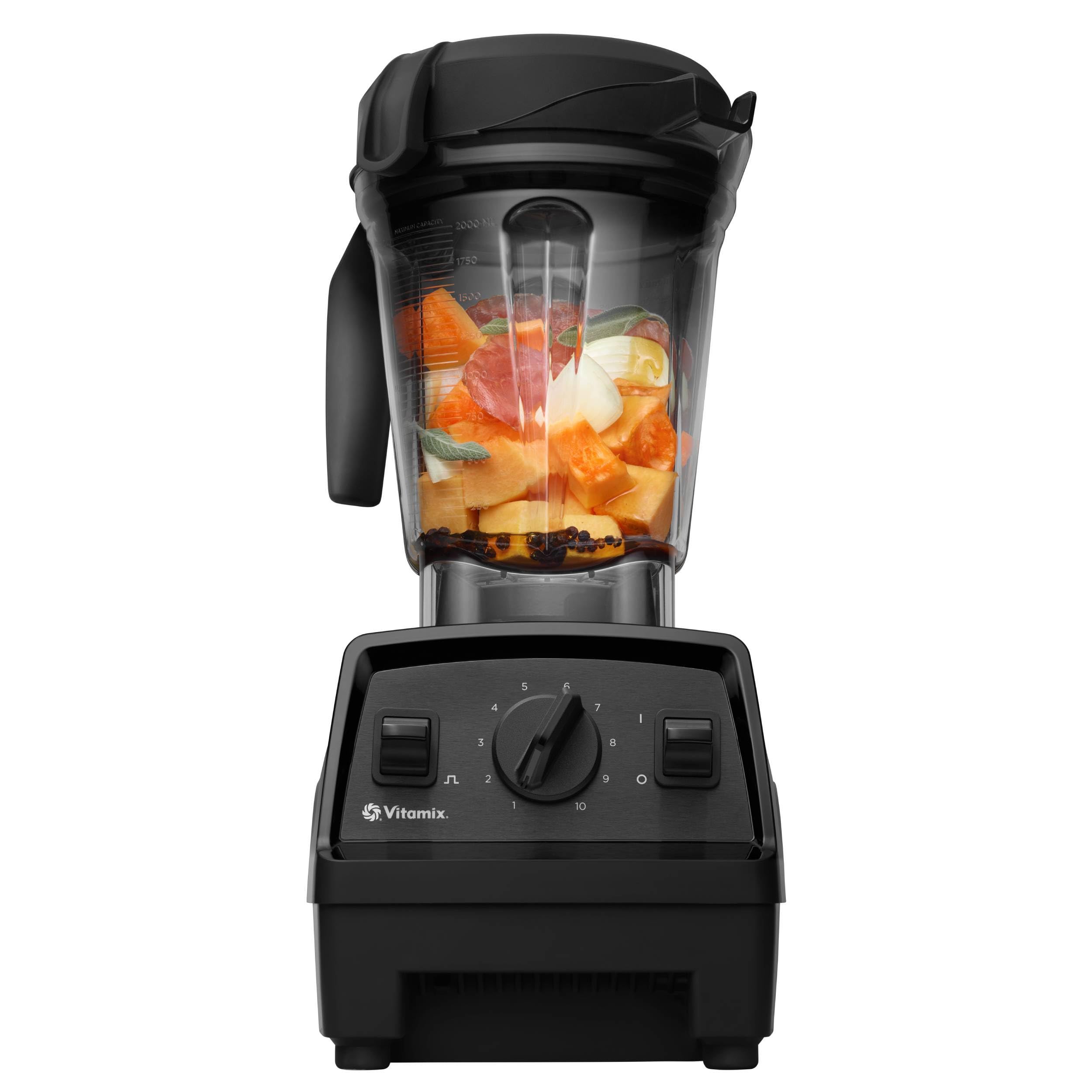Vitamix Explorian Blender Professional-Grade 64oz Low-Profile Container - Black (Renewed Premium) | High-Speed Blender for Smoothies, Soups, Nut Butters & More | Perfect for Home Kitchens & Commercial Use